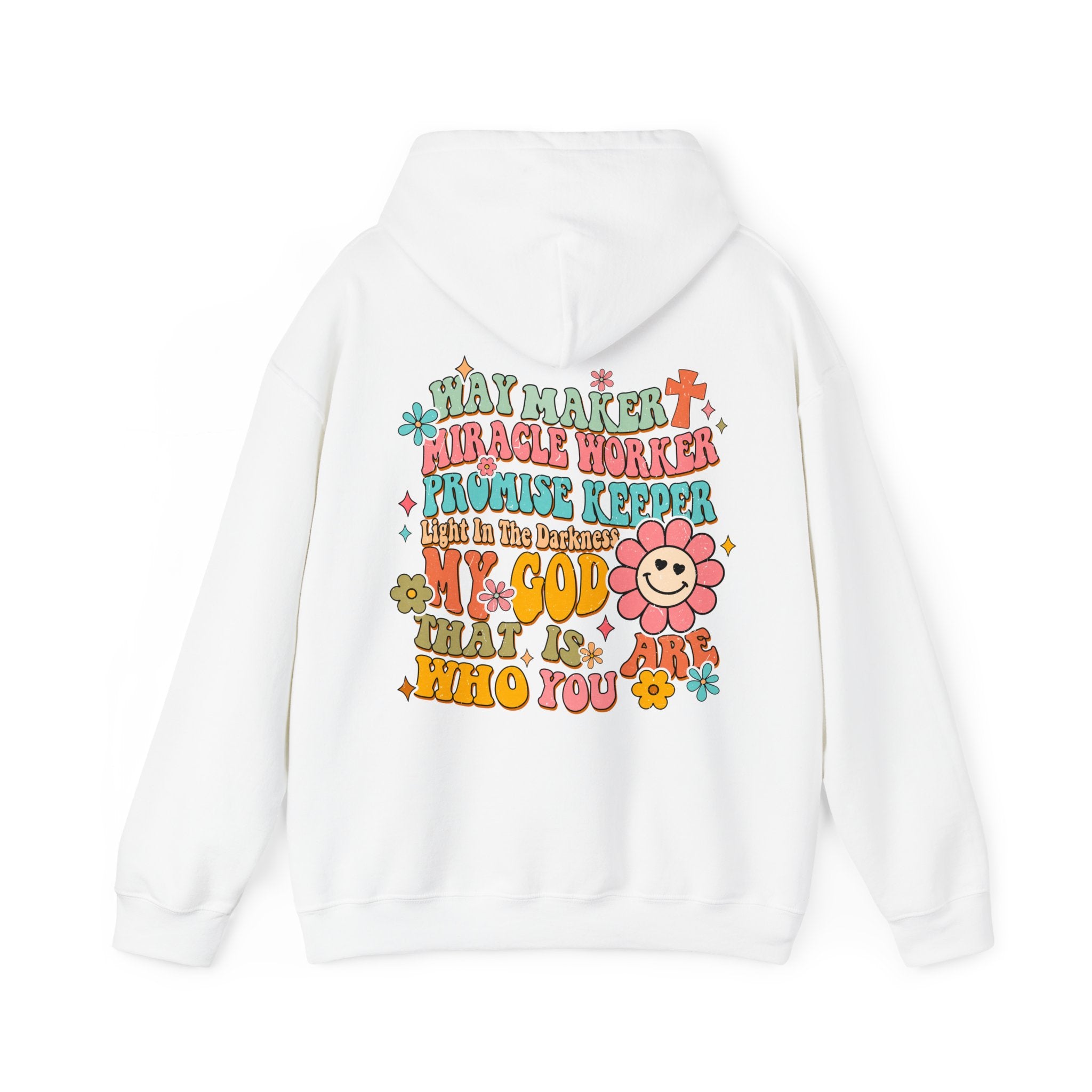 Waymaker Miracle Worker Retro-Inspired Unisex-Fit Hoodie