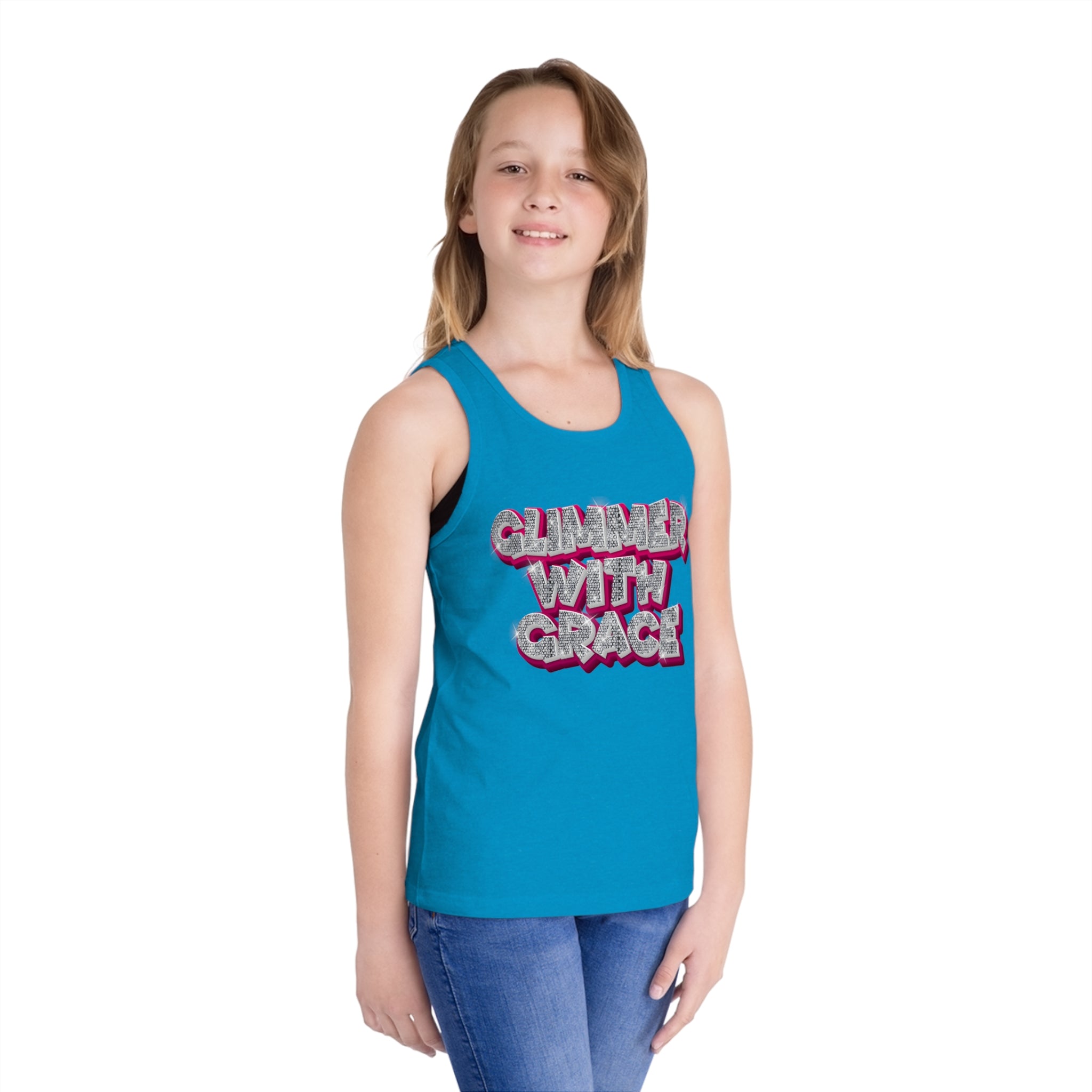 Glimmer With Grace Kid's Tank Top