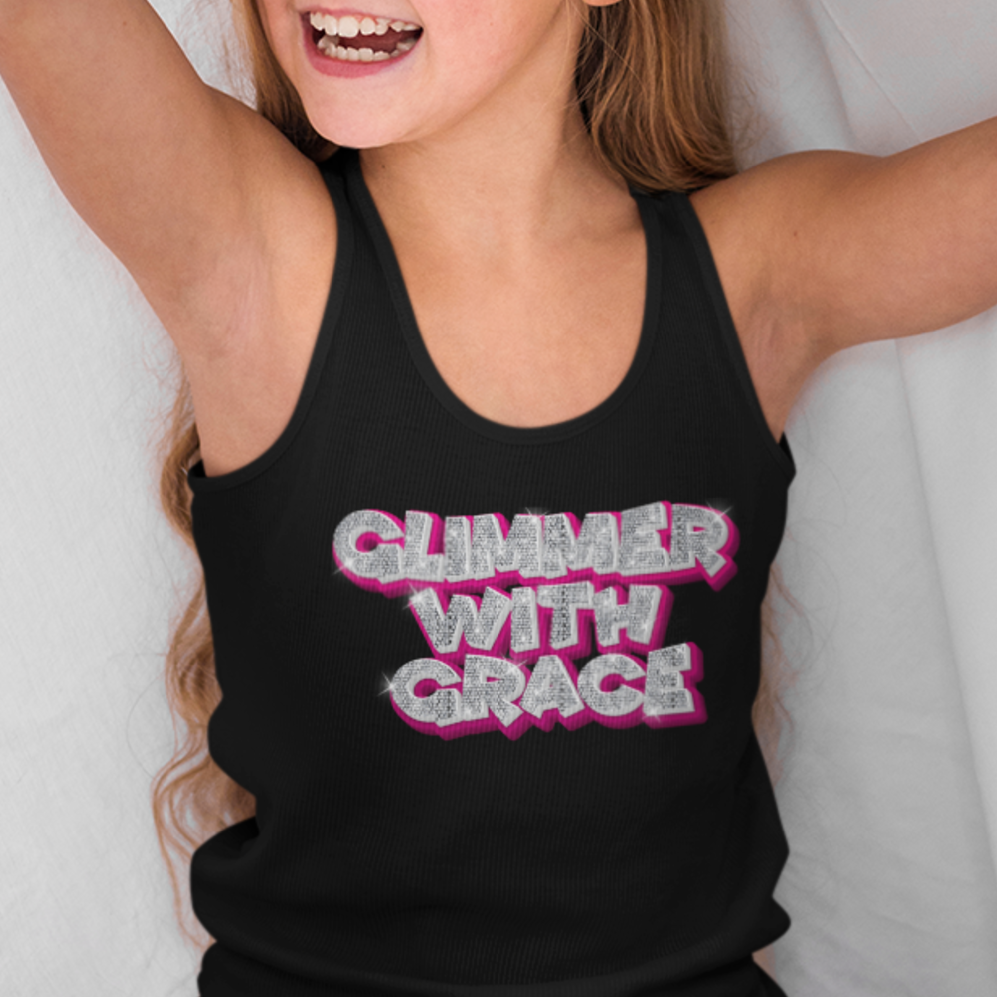 Glimmer With Grace Kid's Tank Top