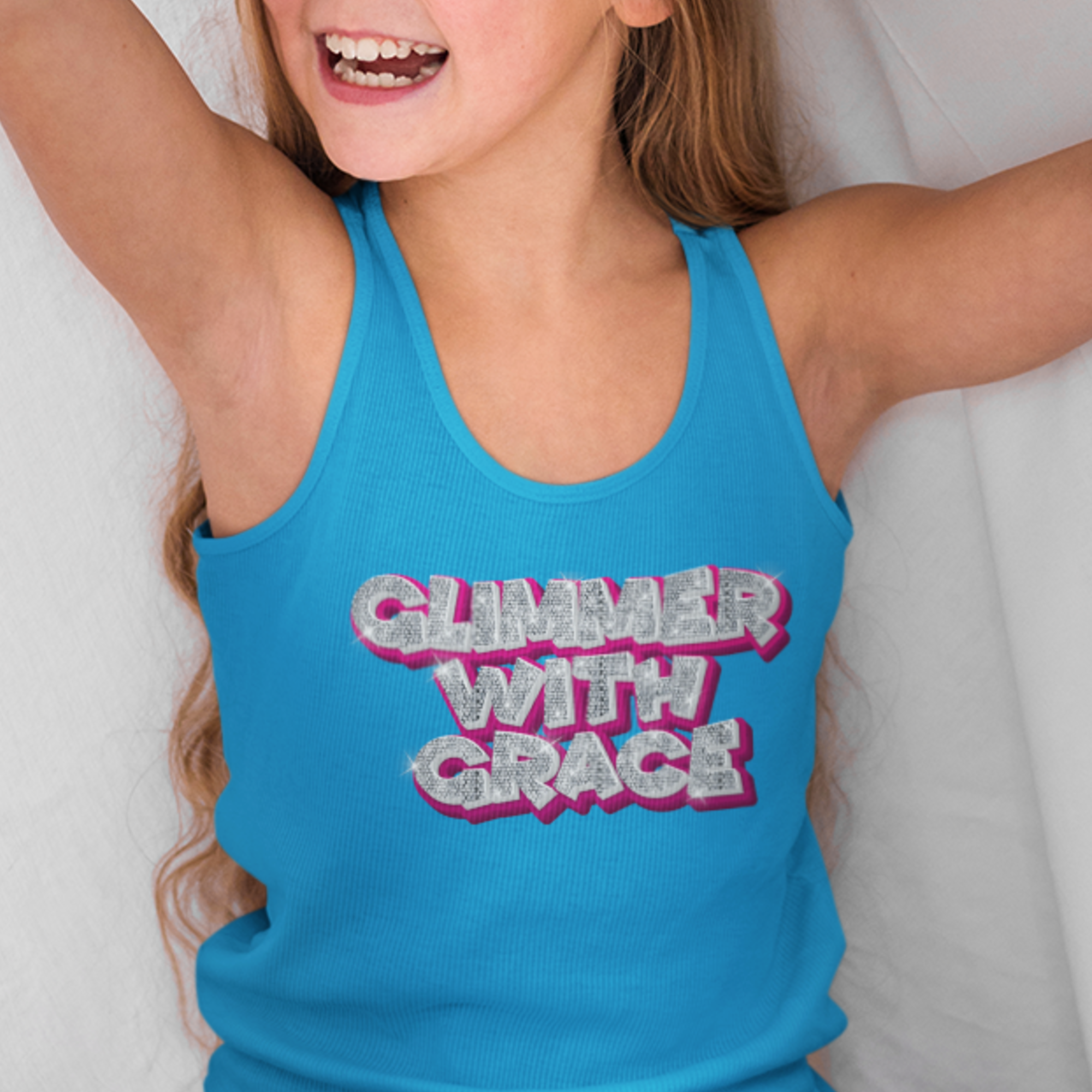 Glimmer With Grace Kid's Tank Top