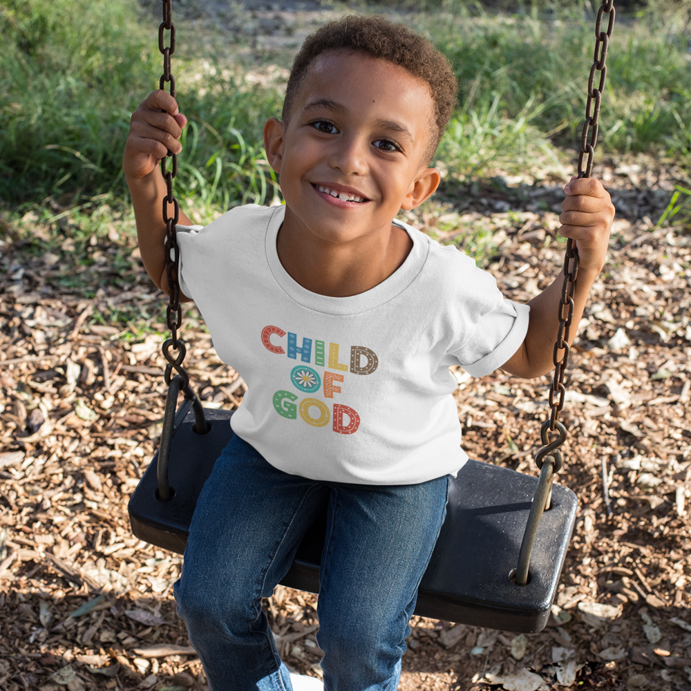 Child of God Youth Relaxed-Fit T-Shirt Colors: White Sizes: S Jesus Passion Apparel