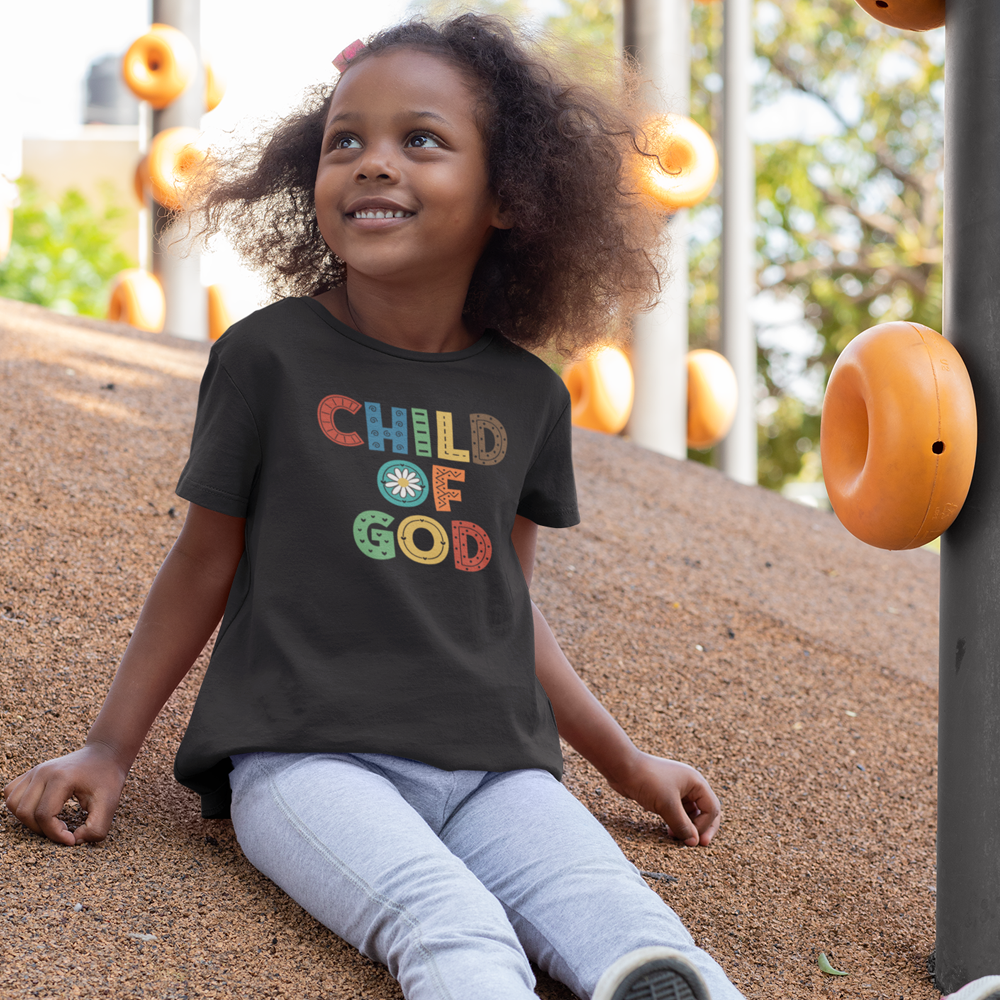 Child of God Youth Relaxed-Fit T-Shirt Colors: White Sizes: S Jesus Passion Apparel