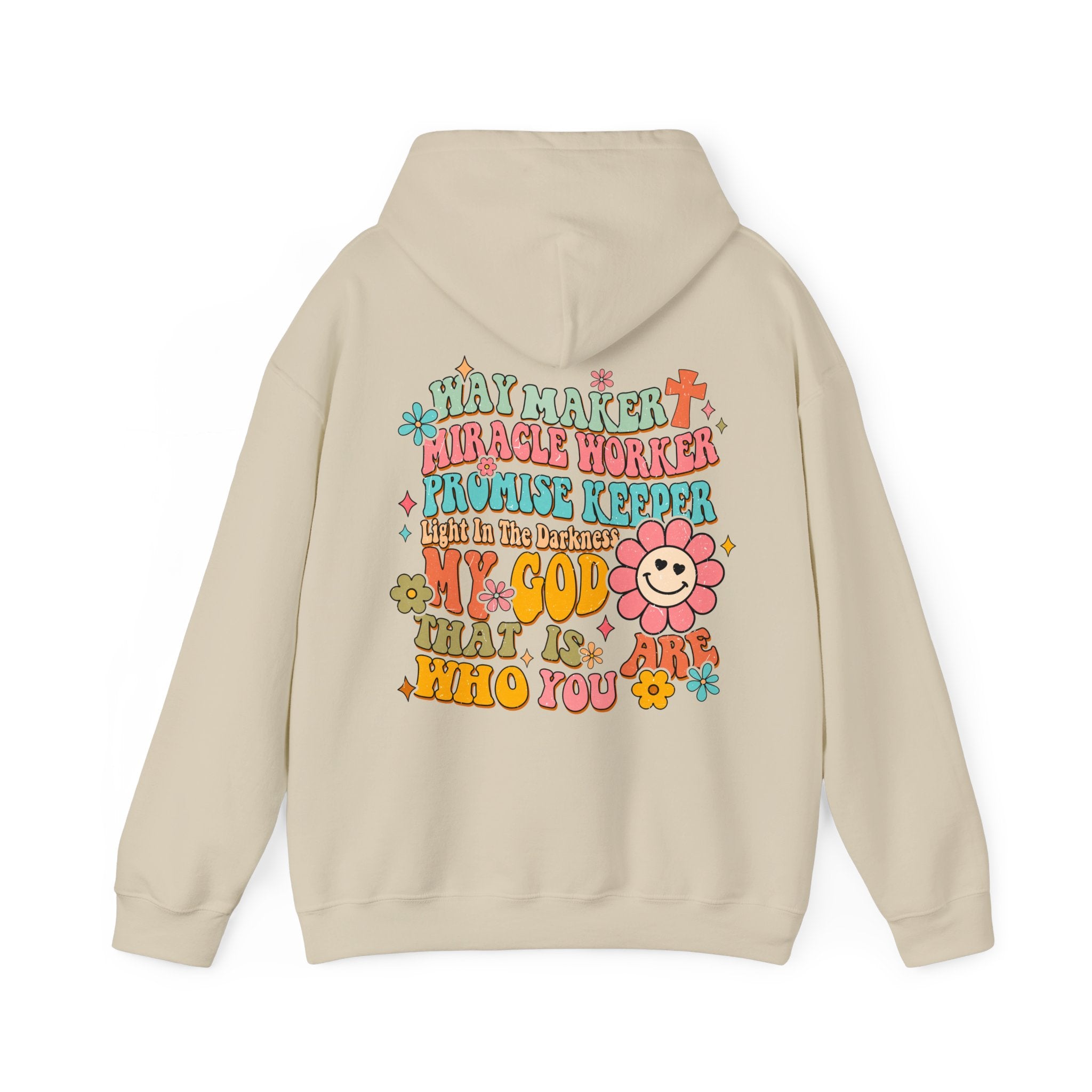 Waymaker Miracle Worker Retro-Inspired Unisex-Fit Hoodie