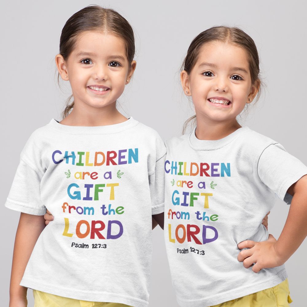 Children are a Gift Youth Relaxed-Fit T-Shirt Colors: White Sizes: S Jesus Passion Apparel