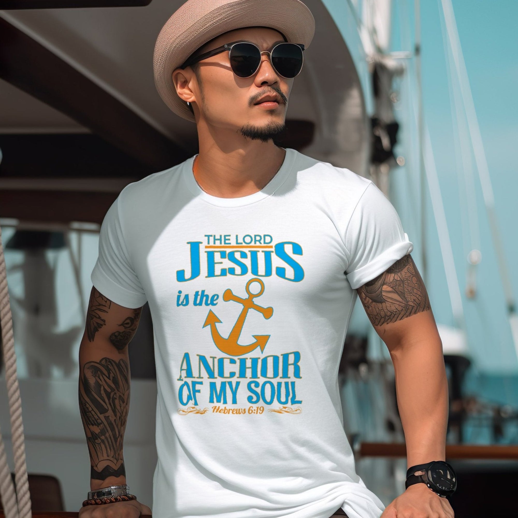 Anchor of My Soul T-Shirt Jesus Passion Apparel