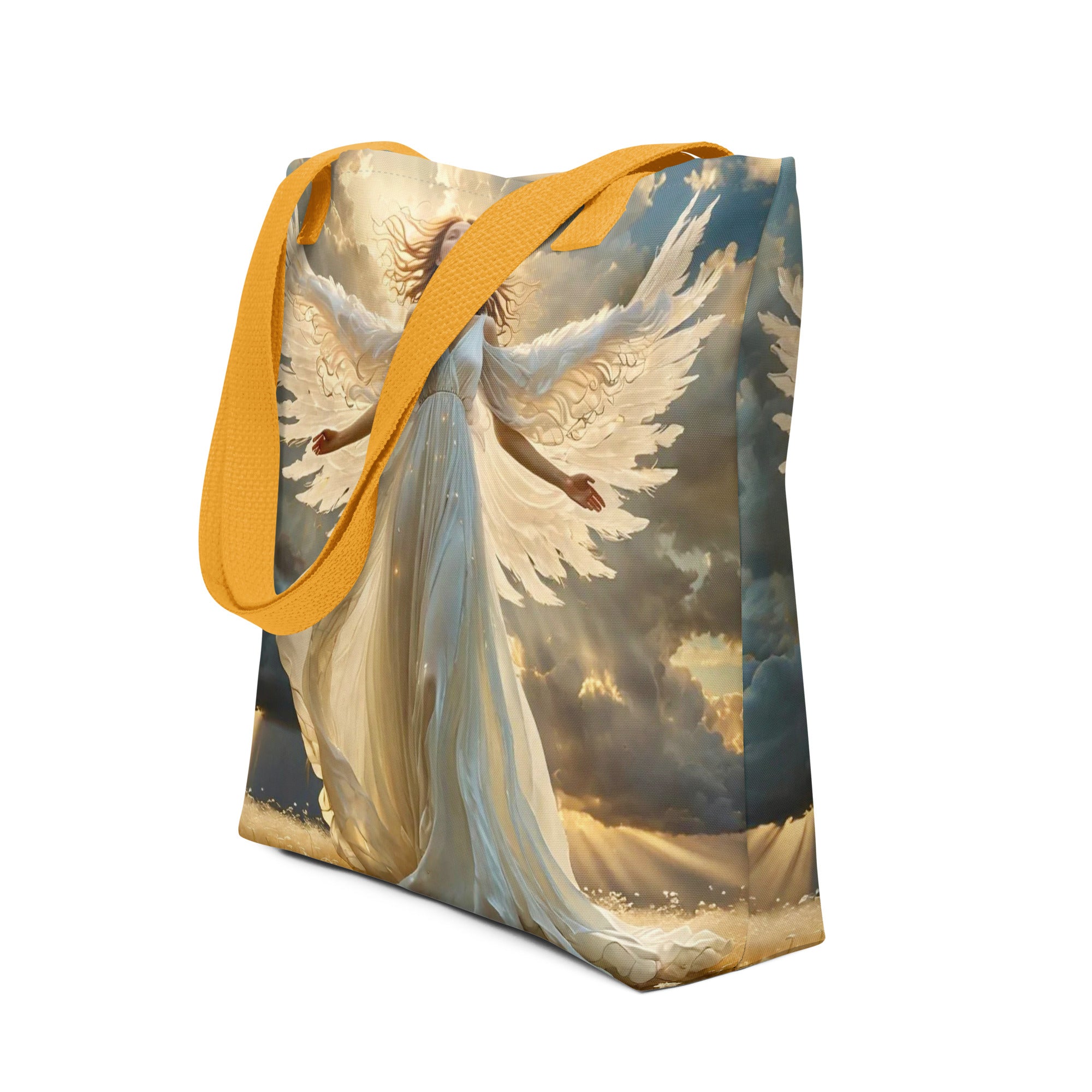 Angel_Sparkles_Tote_Bag_yellowhandle