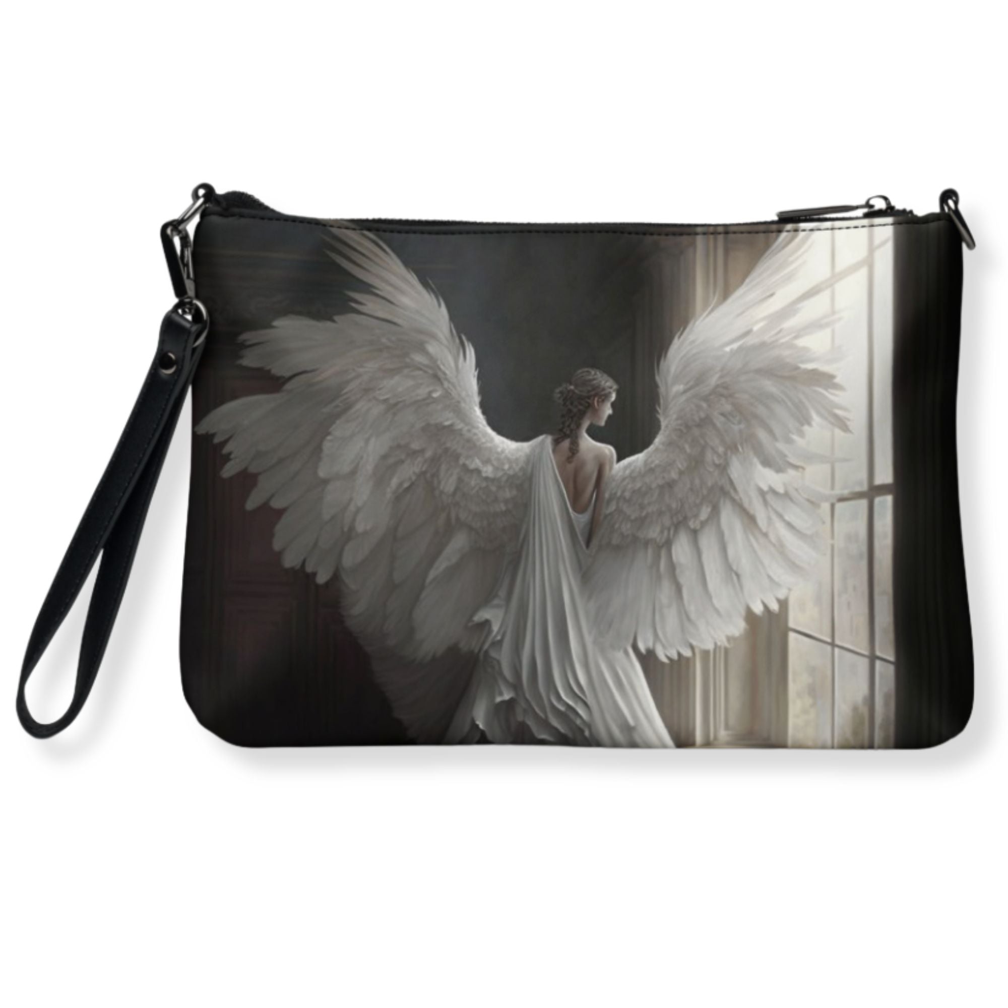 Angel Watching Over Me Cross-body Bag