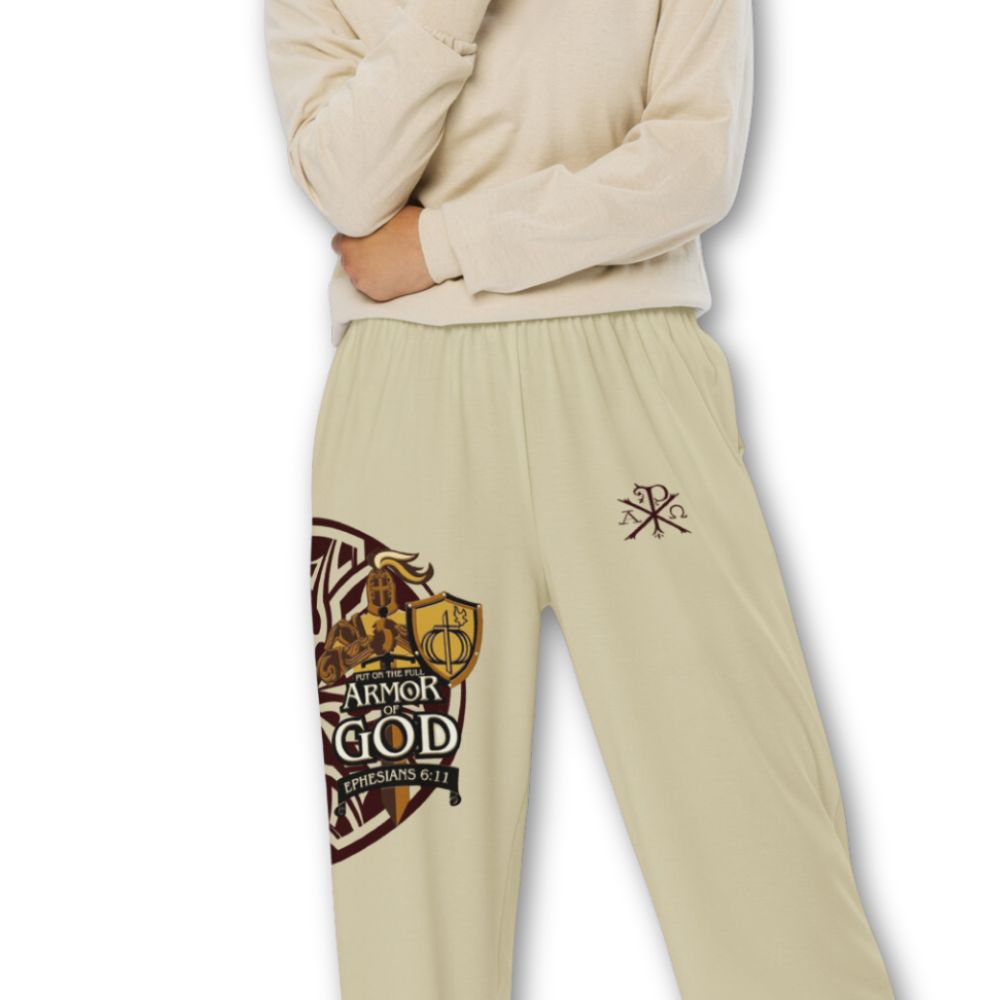 Armor of God Women Wide-Leg Pants Size: 2XS Jesus Passion Apparel