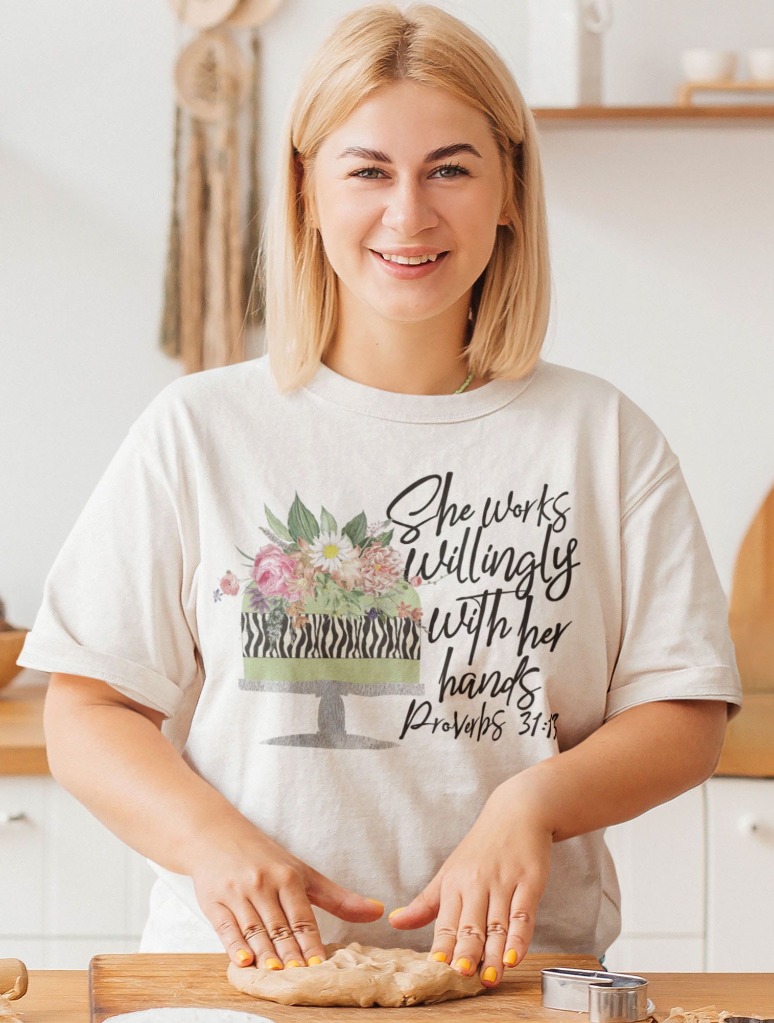 Baker-she_works_willingly_T-shirt_Women_6 JP Apparel