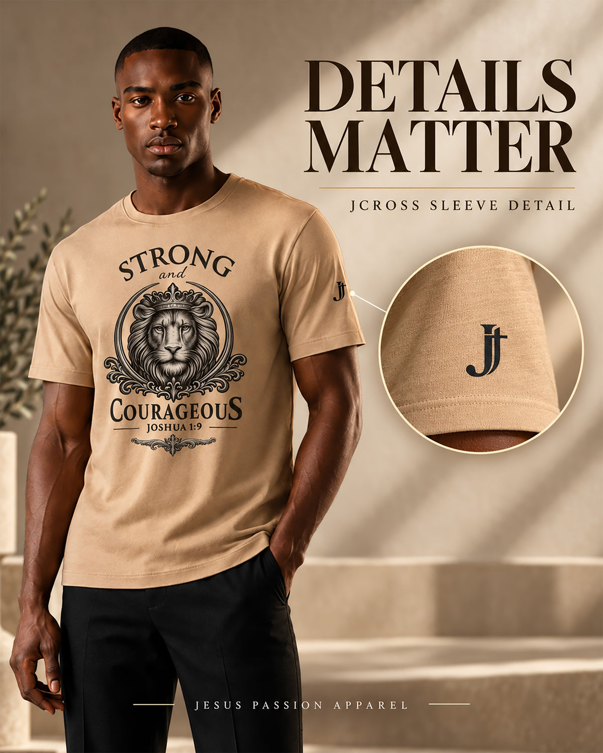 Strong & Courageous Tee