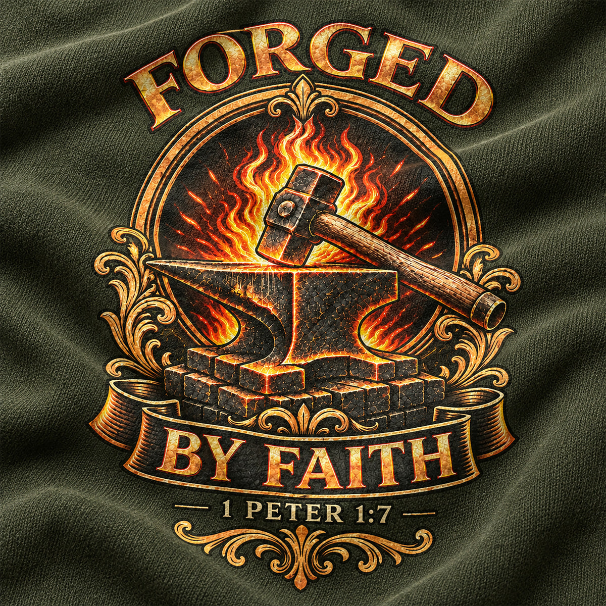Forged By Faith Hoodie