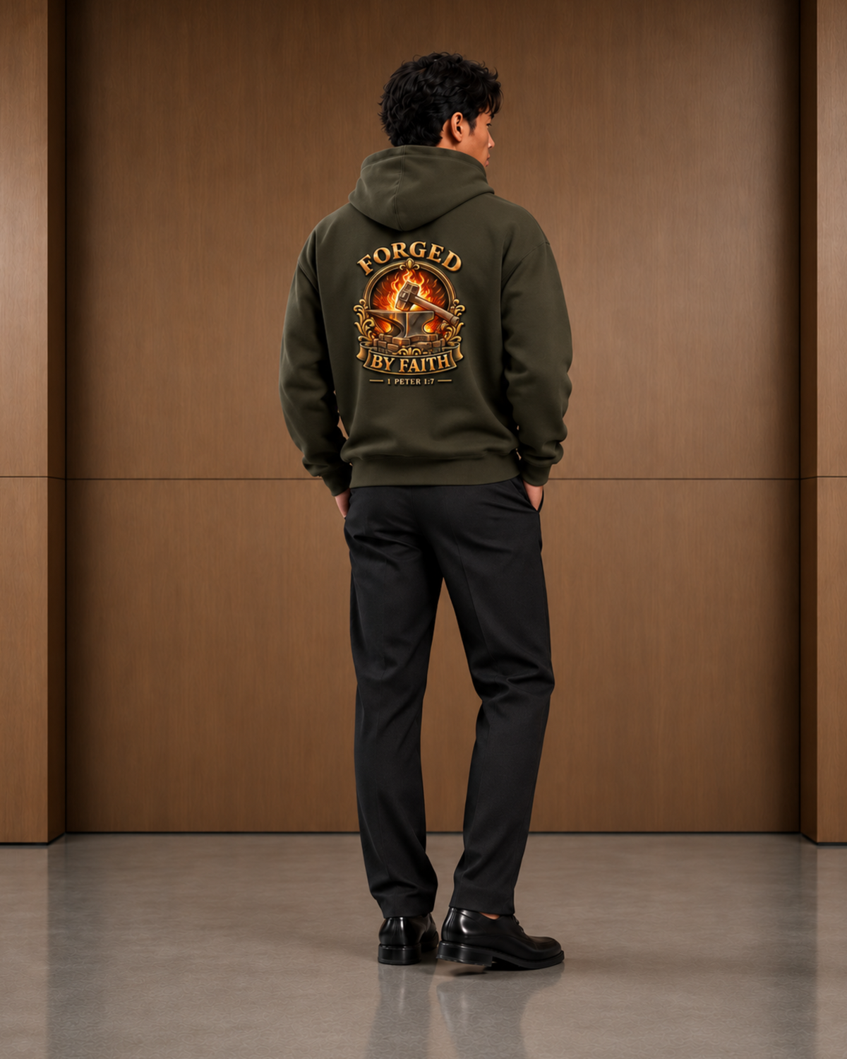 Forged By Faith Hoodie