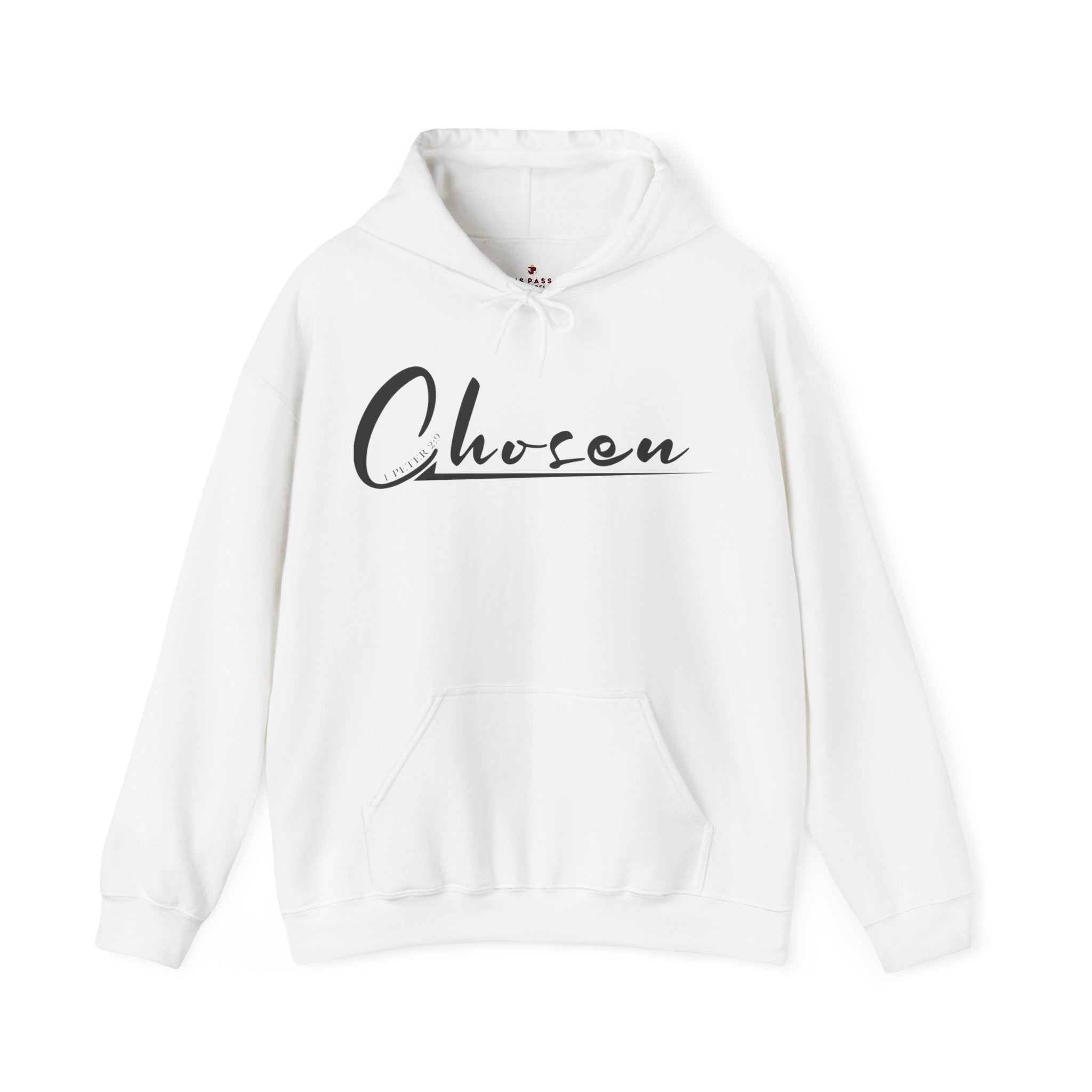 Chosen Men's Heavy Blend™ Hoodie Color: White Size: S Jesus Passion Apparel