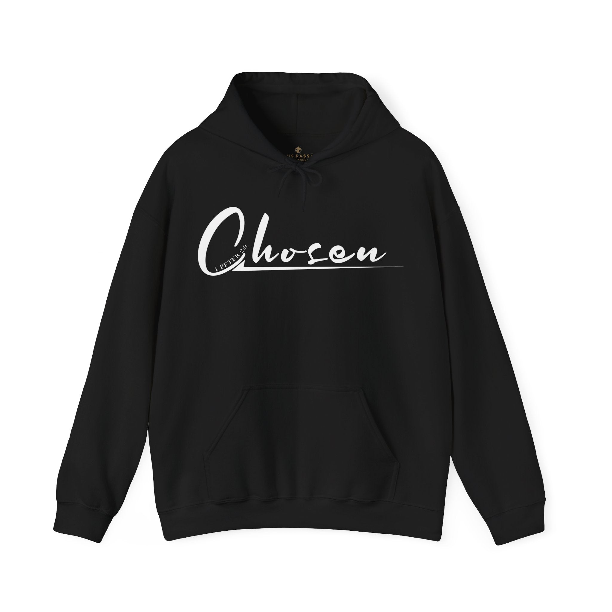 Chosen Men's Heavy Blend™ Hoodie Color: Black Size: S Jesus Passion Apparel