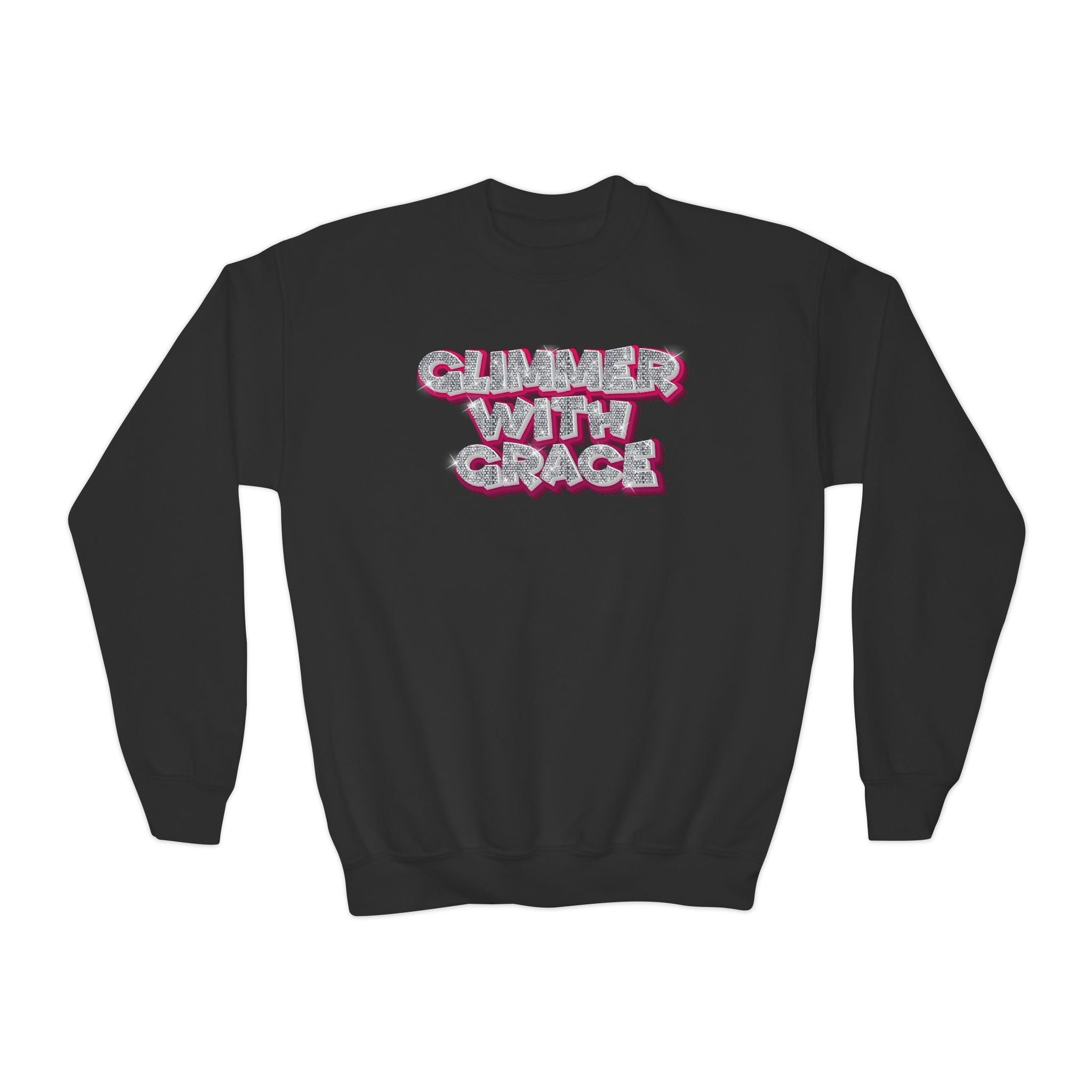 Glimmer with Grace Sweatshirt black 3 jpa