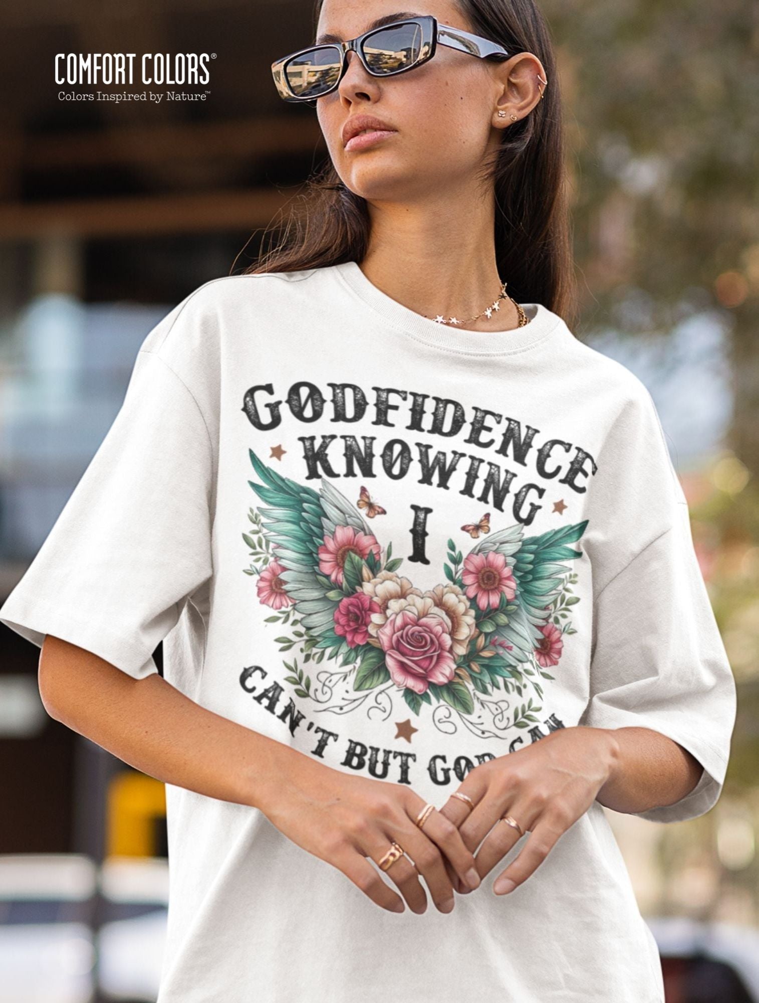 Godfidence_T-shirt_white JP Apparel