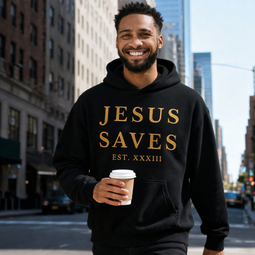 Jesus Saves Hoodie