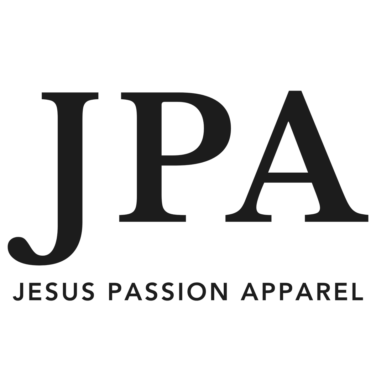 Jesus Passion Apparel