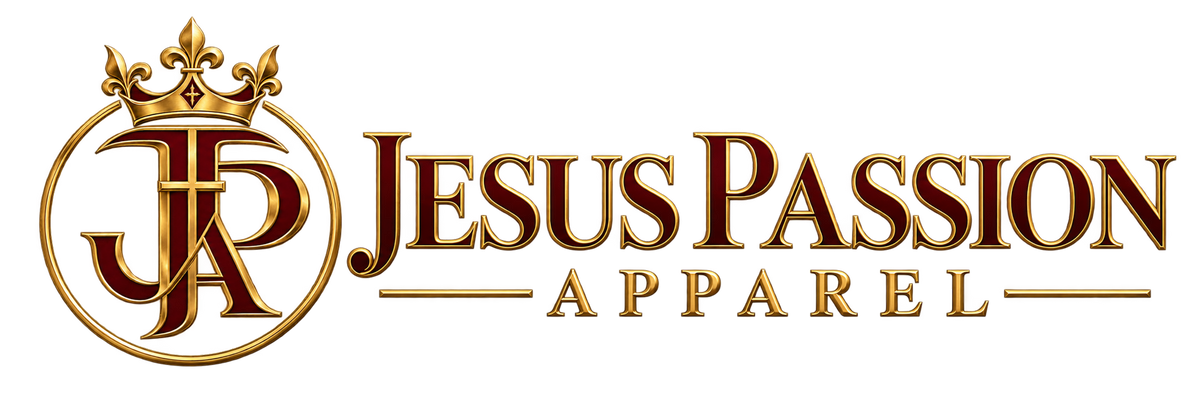 Jesus Passion Apparel horizontal logo