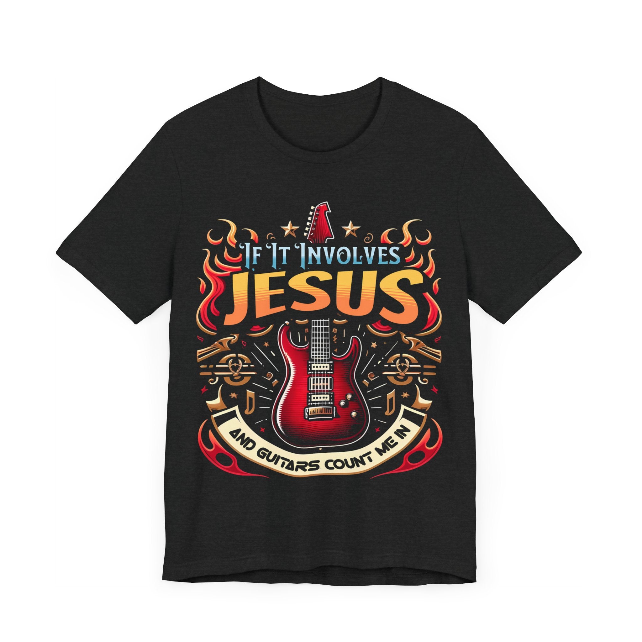 Jesus_and_Guitars_ Black Flat