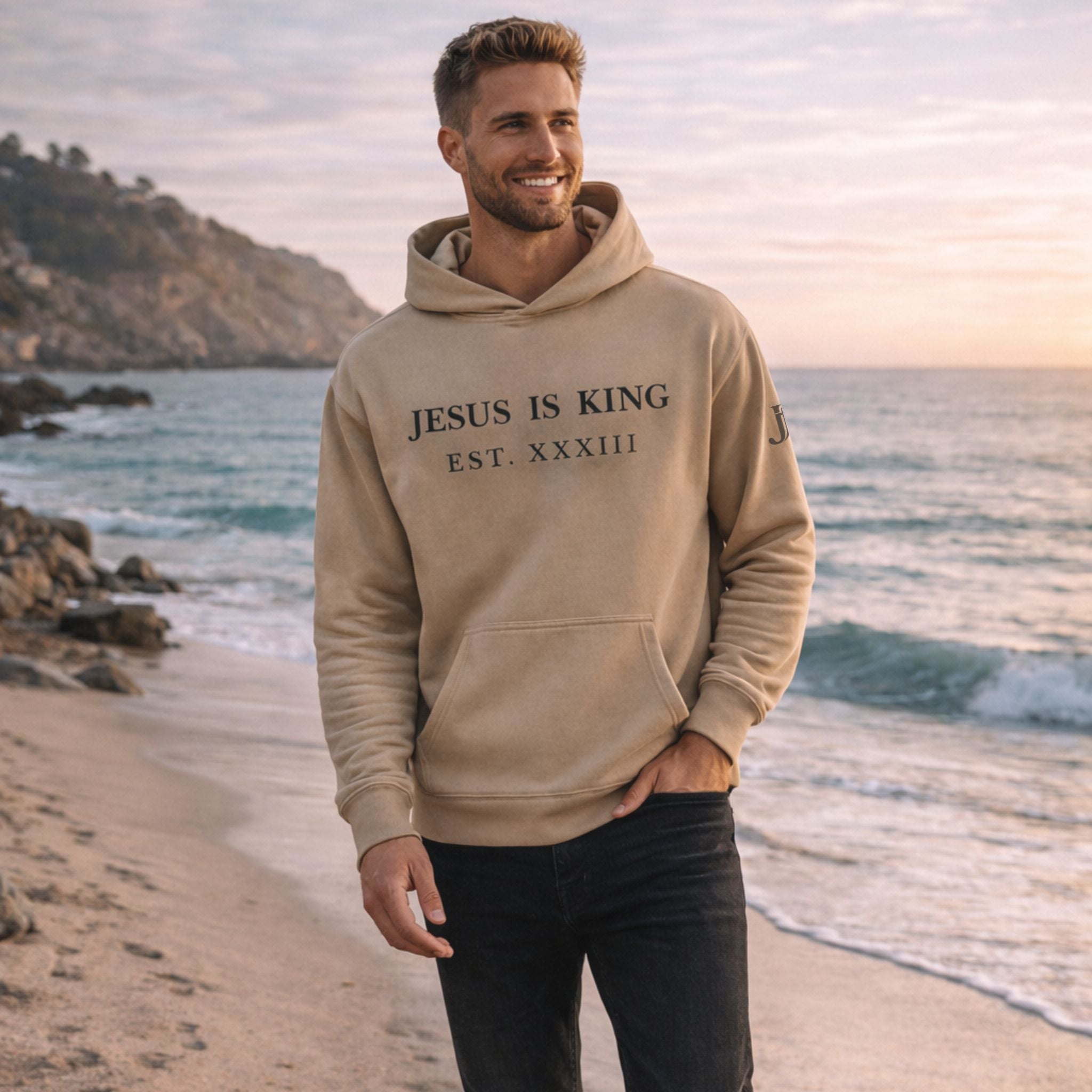 Jesus is King Hoodie