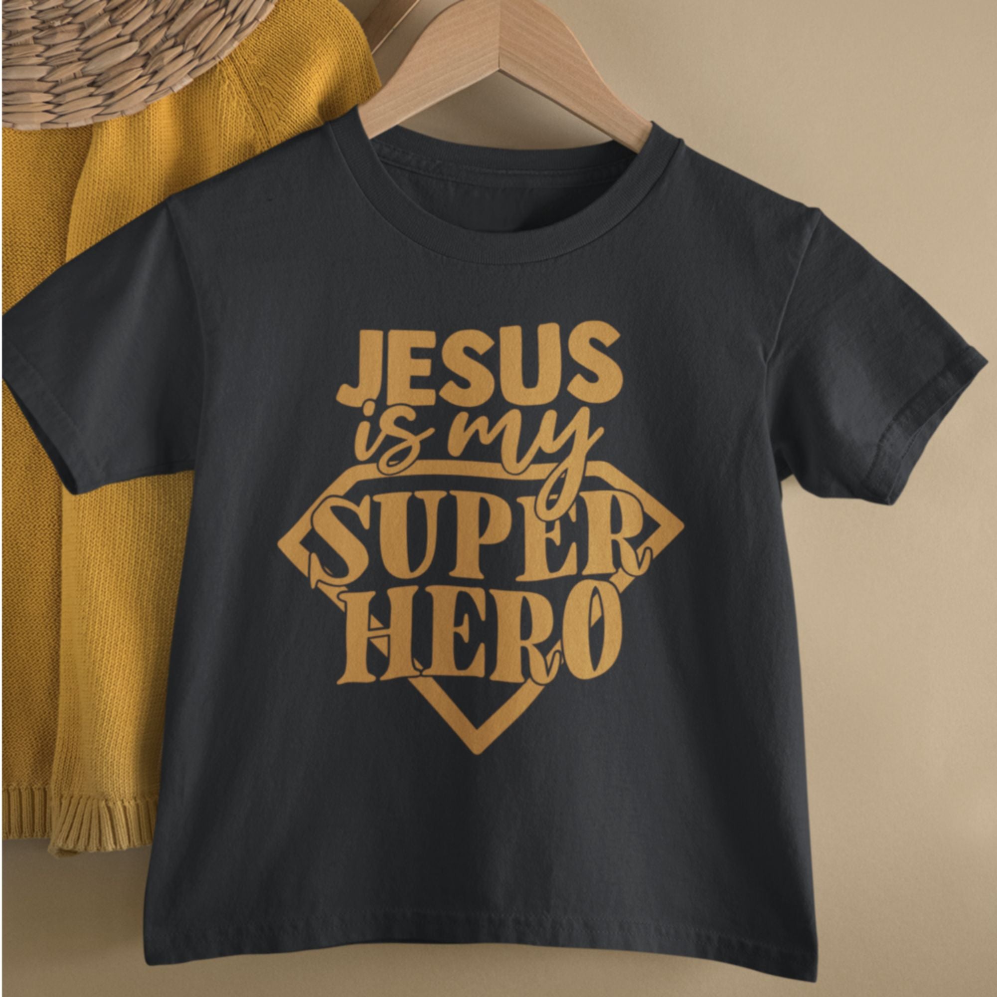 Jesus Superhero Youth Relaxed-Fit T-Shirt Colors: White Sizes: S Jesus Passion Apparel