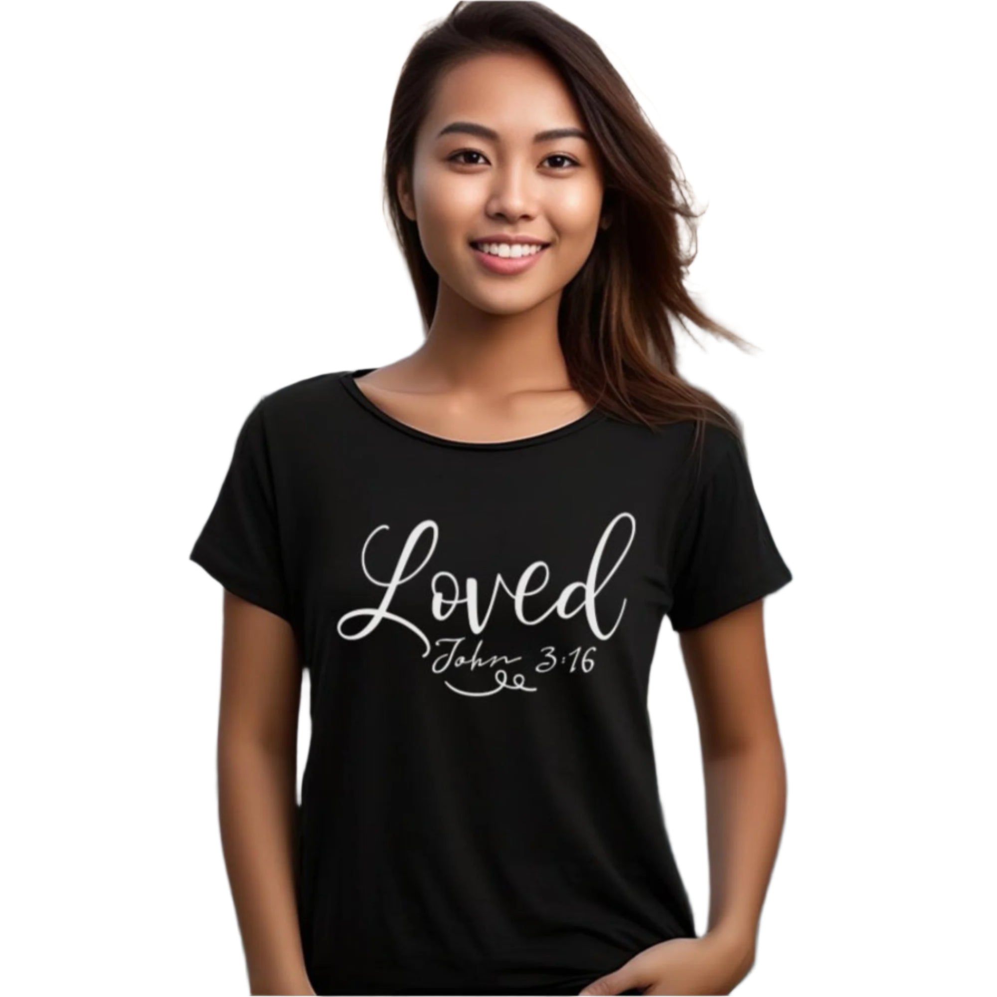 Loved John 3 16 Tshirt Jesus Passion Apparel