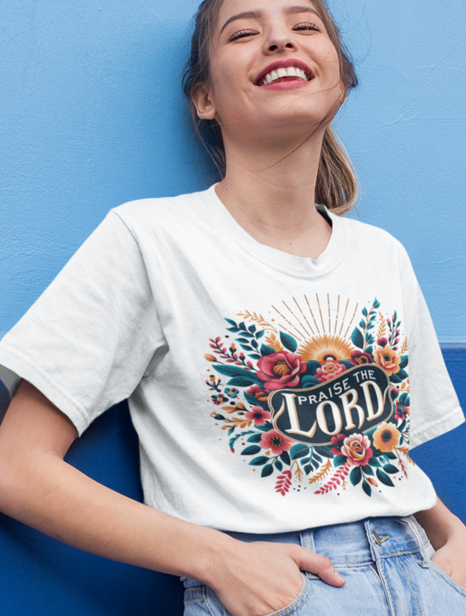 Praise_the_Lord_T-shirt_white_jpa
