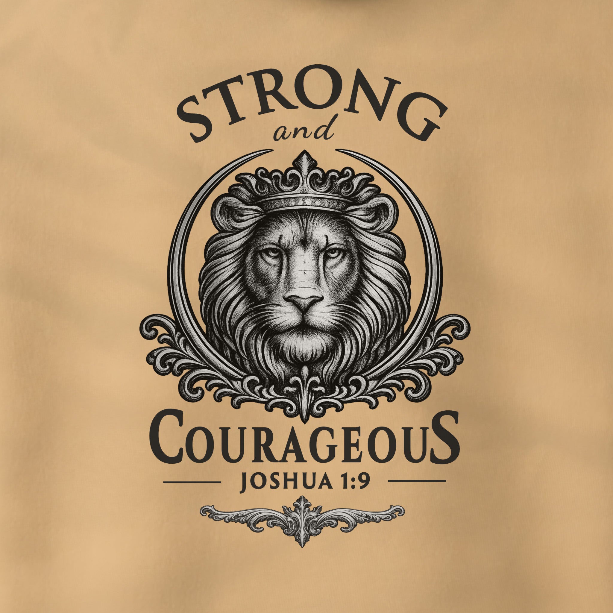 Strong & Courageous Hoodie