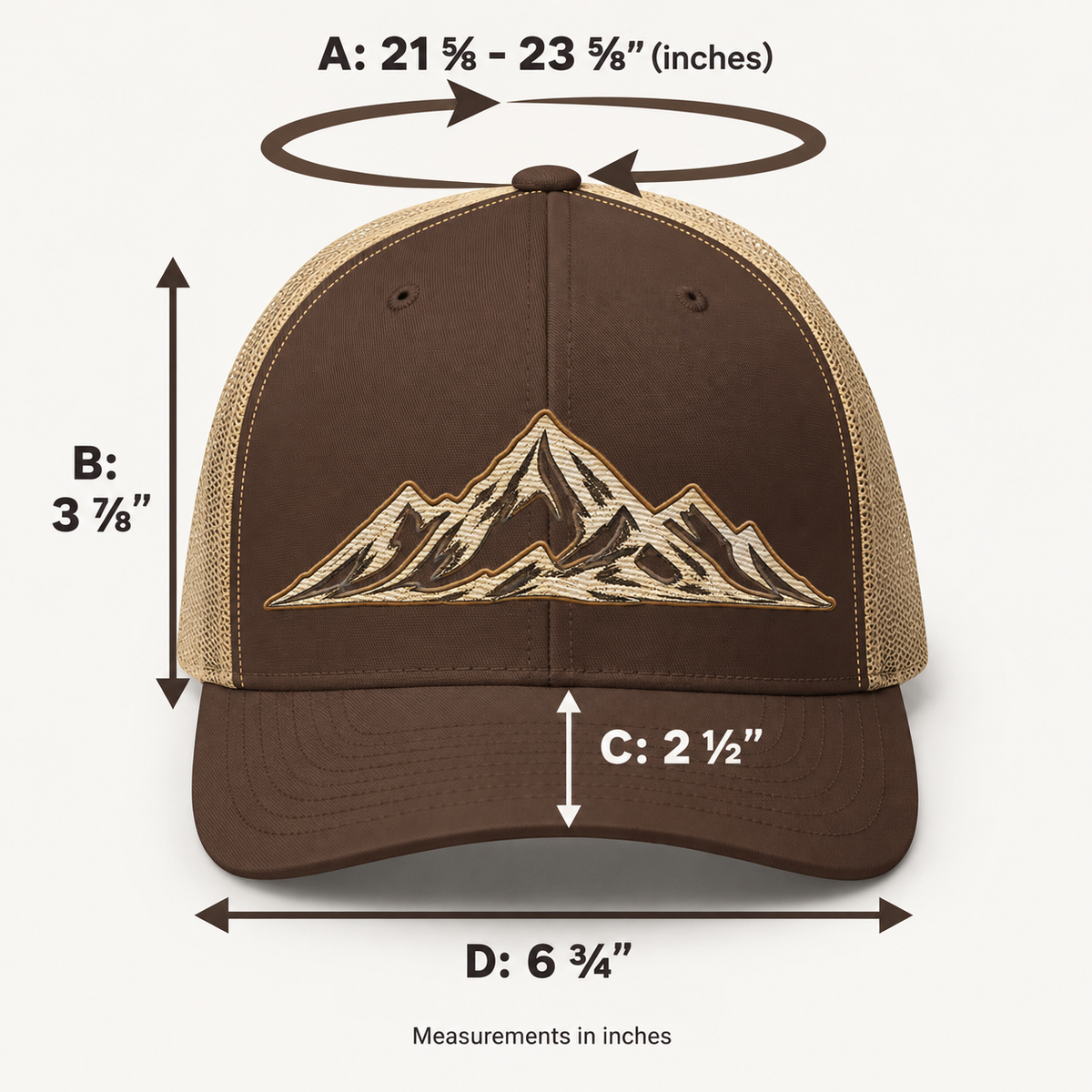 The Rock Mountain Trucker Cap