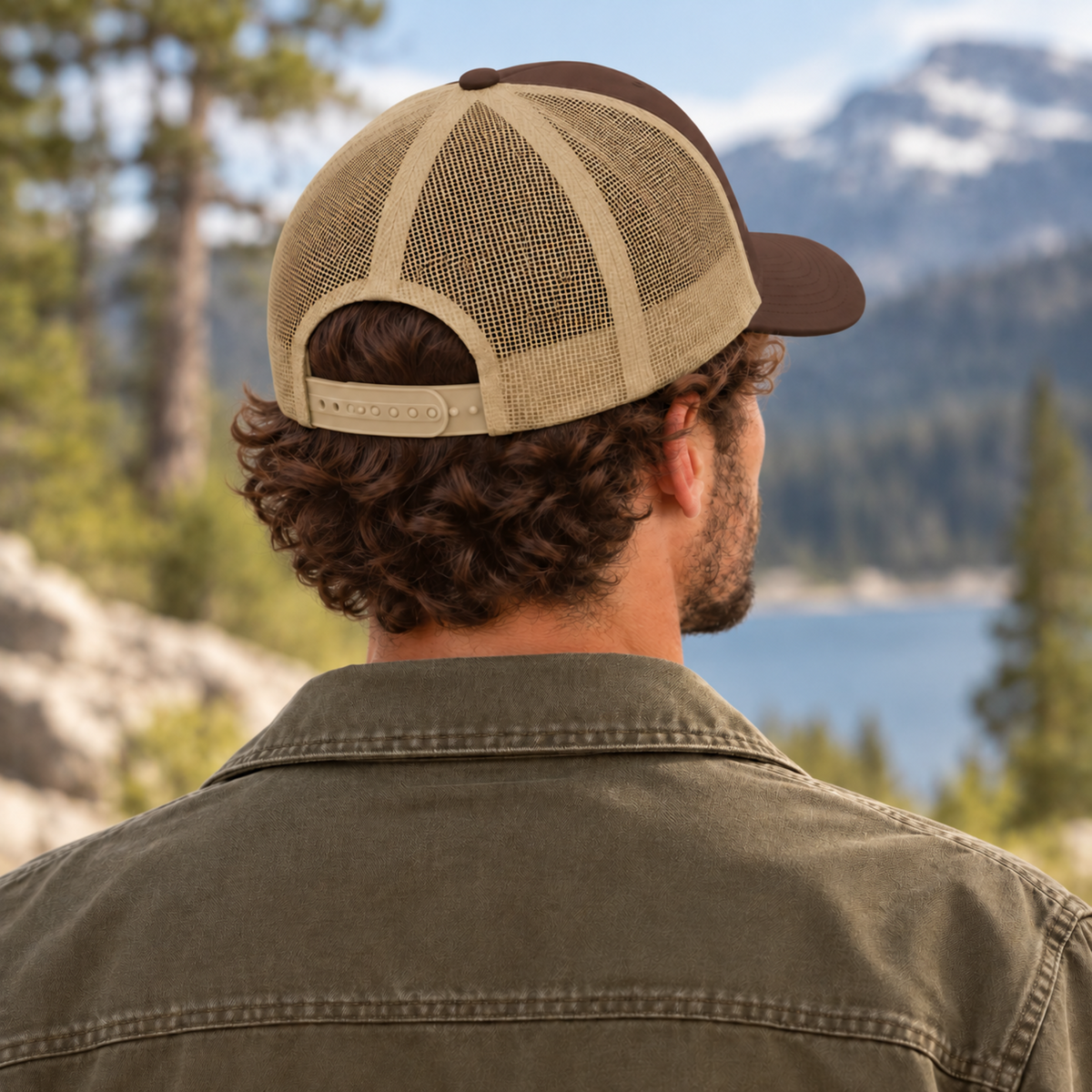 The Rock Mountain Trucker Cap