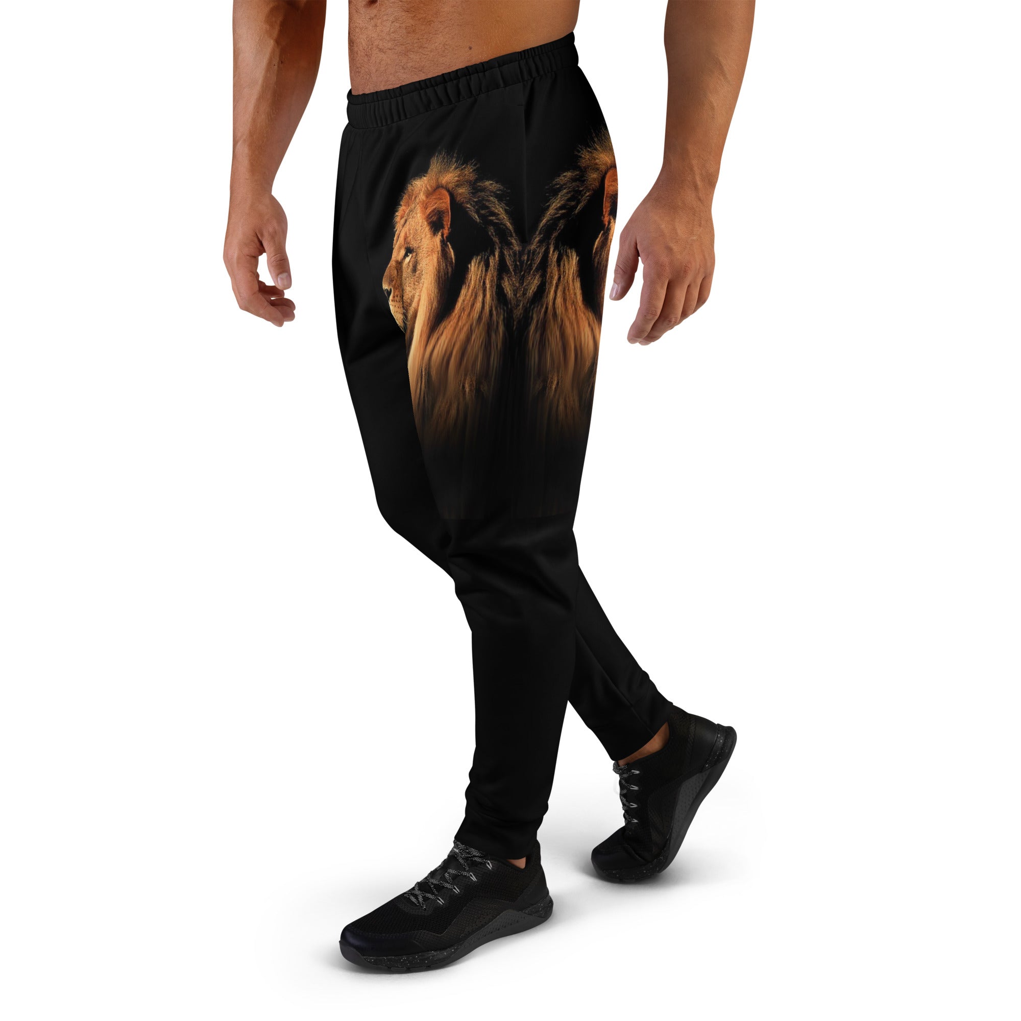 Lion Of Judah Men's Jogger Pants with Matching Hoodie Availble Size: XS Jesus Passion Apparel