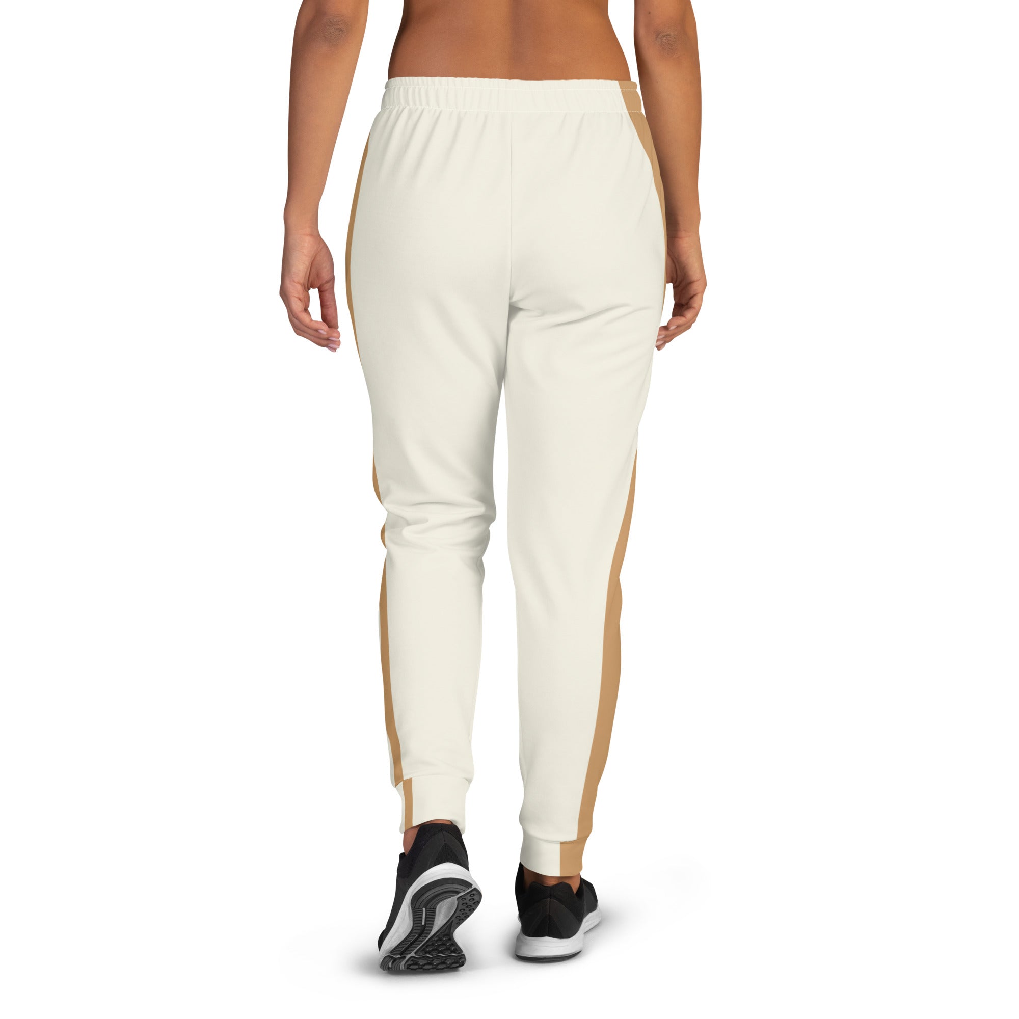 Yahweh Cream Women's Jogger Pants Size: XS Jesus Passion Apparel