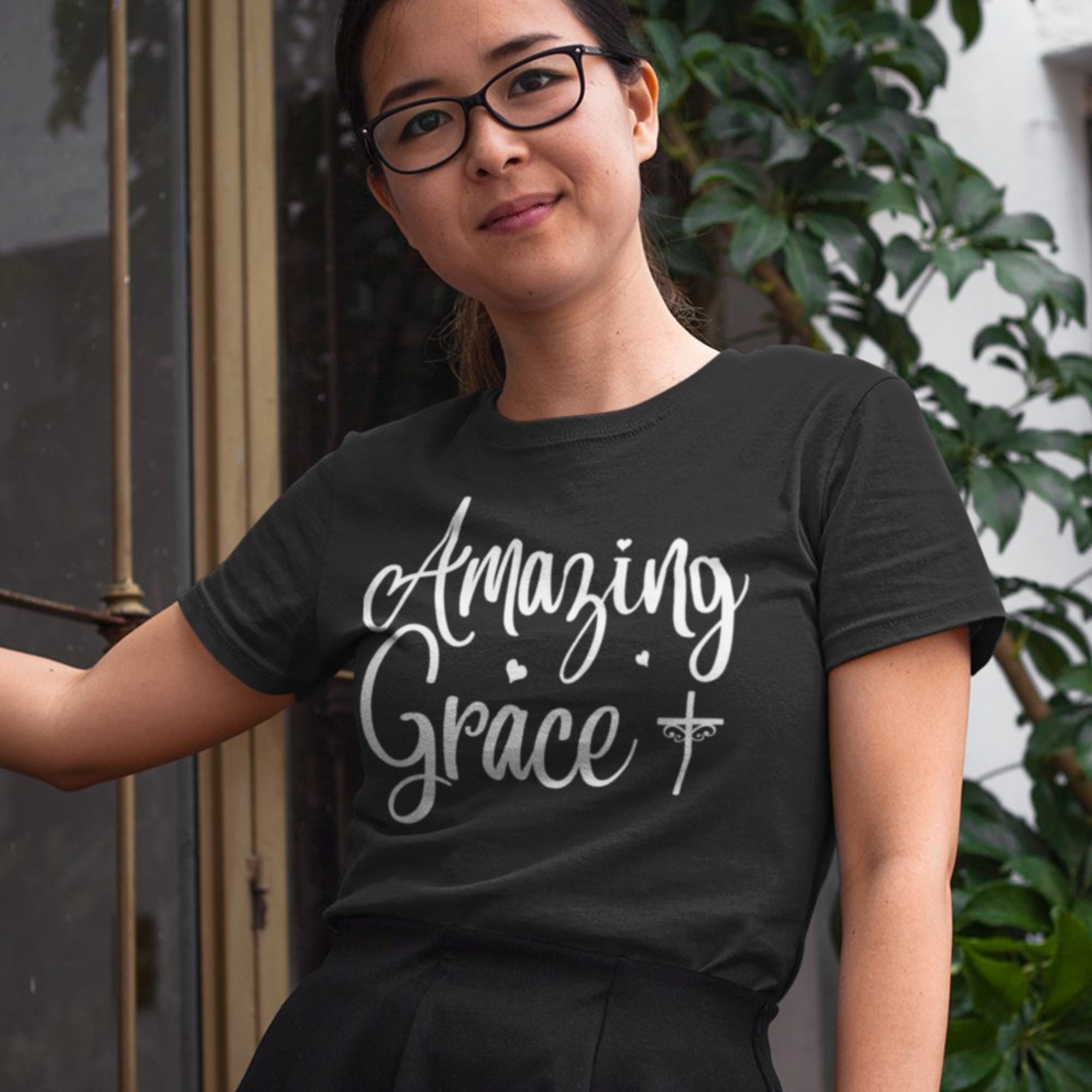 Amazing Grace Jersey Short Sleeve T-Shirt - Jesus Passion Apparel