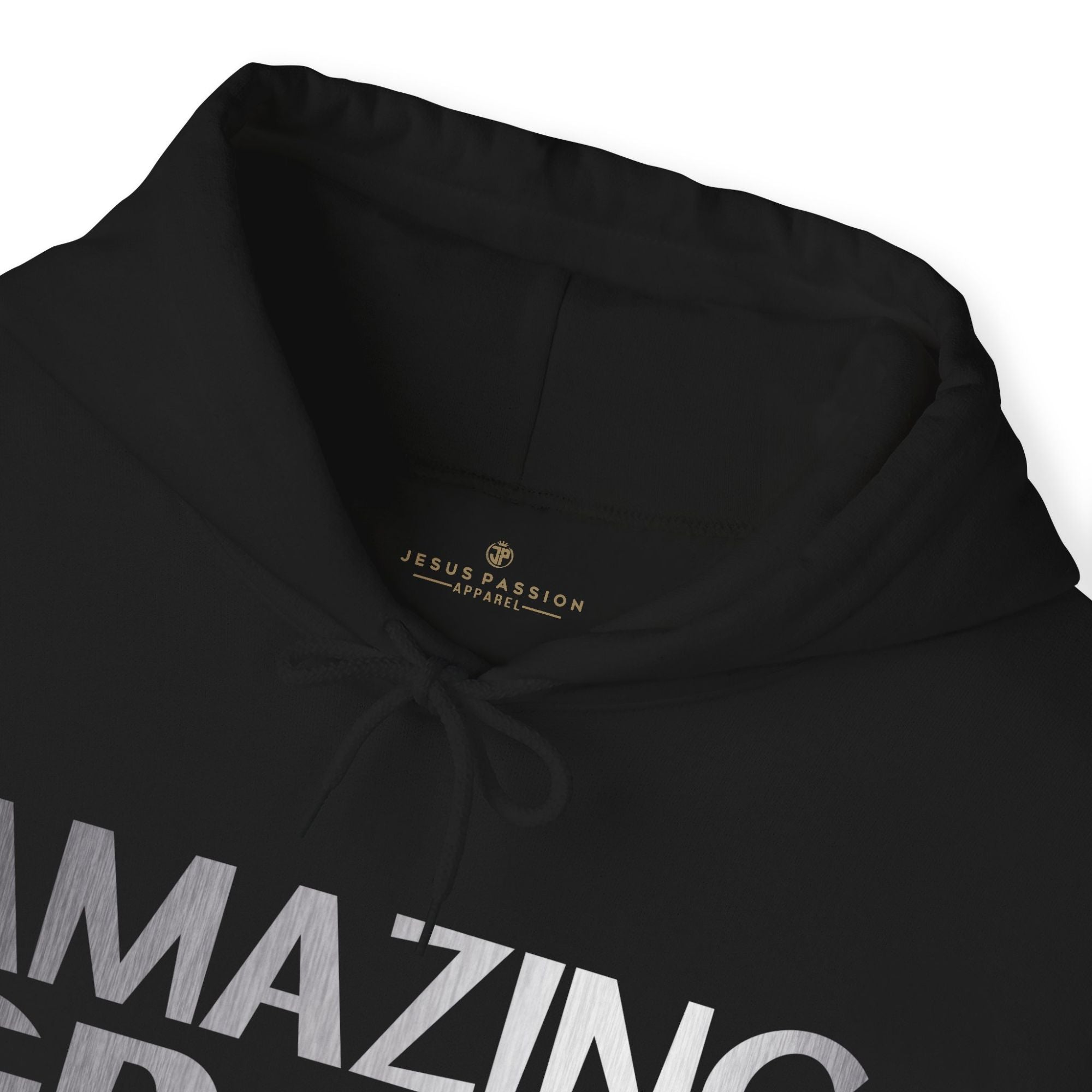 Amazing Grace Men's Heavy Blend™ Hoodie - Jesus Passion Apparel