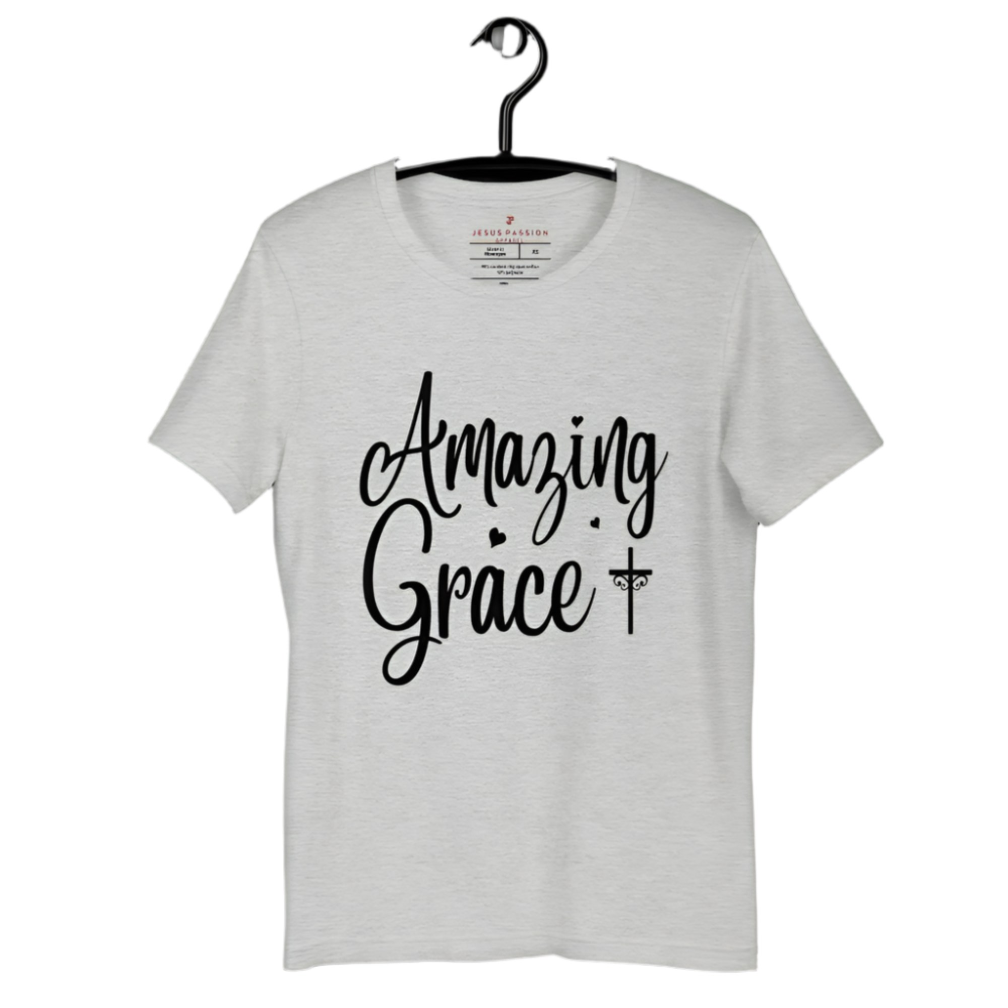 amazing-grace-t-shirt-athletic-heather-front JP Apparel