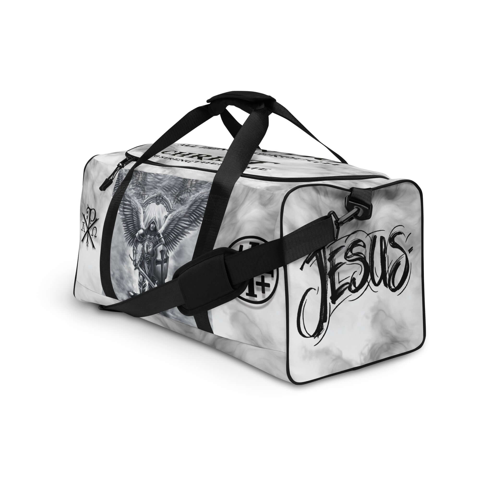 Archangel Michael the Protector Duffle Bag - Jesus Passion Apparel