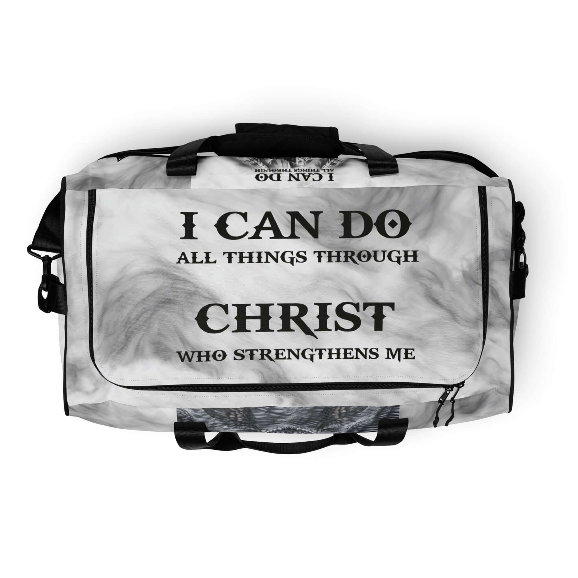 Archangel Michael the Protector Duffle Bag - Jesus Passion Apparel