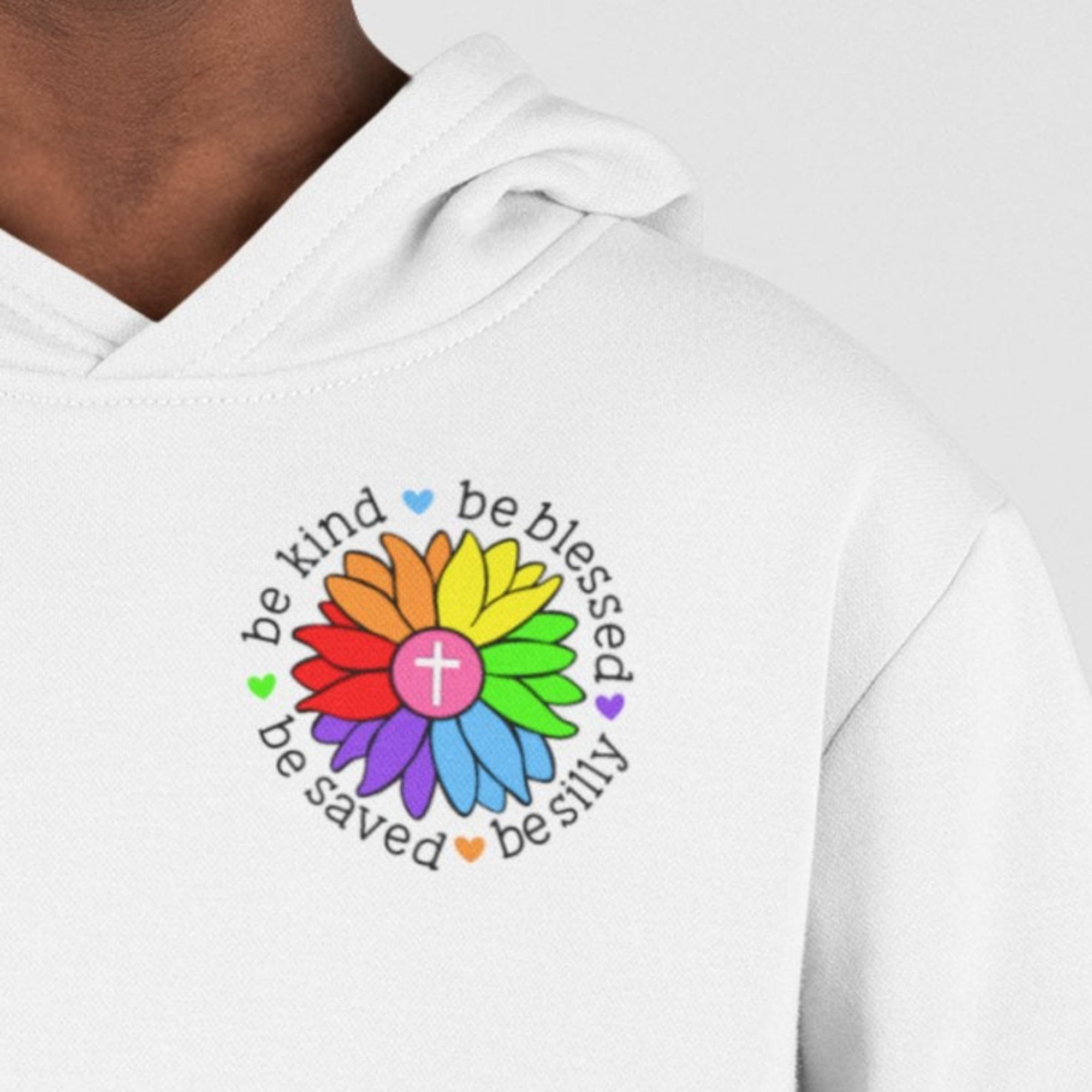 be-kind-be-saved-be-silly-youth-hoodi Jesus Passion Apparel