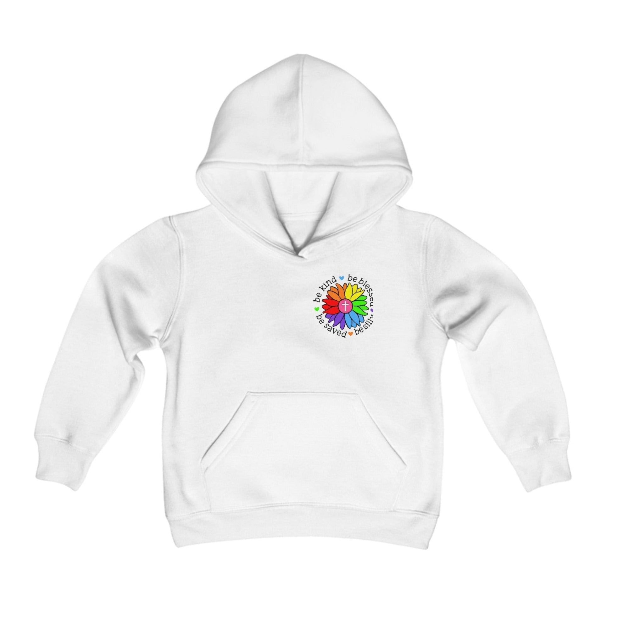 Be Kind Be Saved Be Silly Youth Hoodie - Jesus Passion Apparel