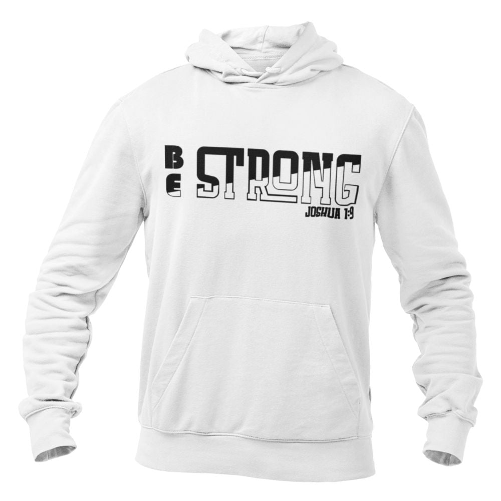 Be Strong and Courageous Men's Heavy Blend™ Hoodie - Jesus Passion Apparel