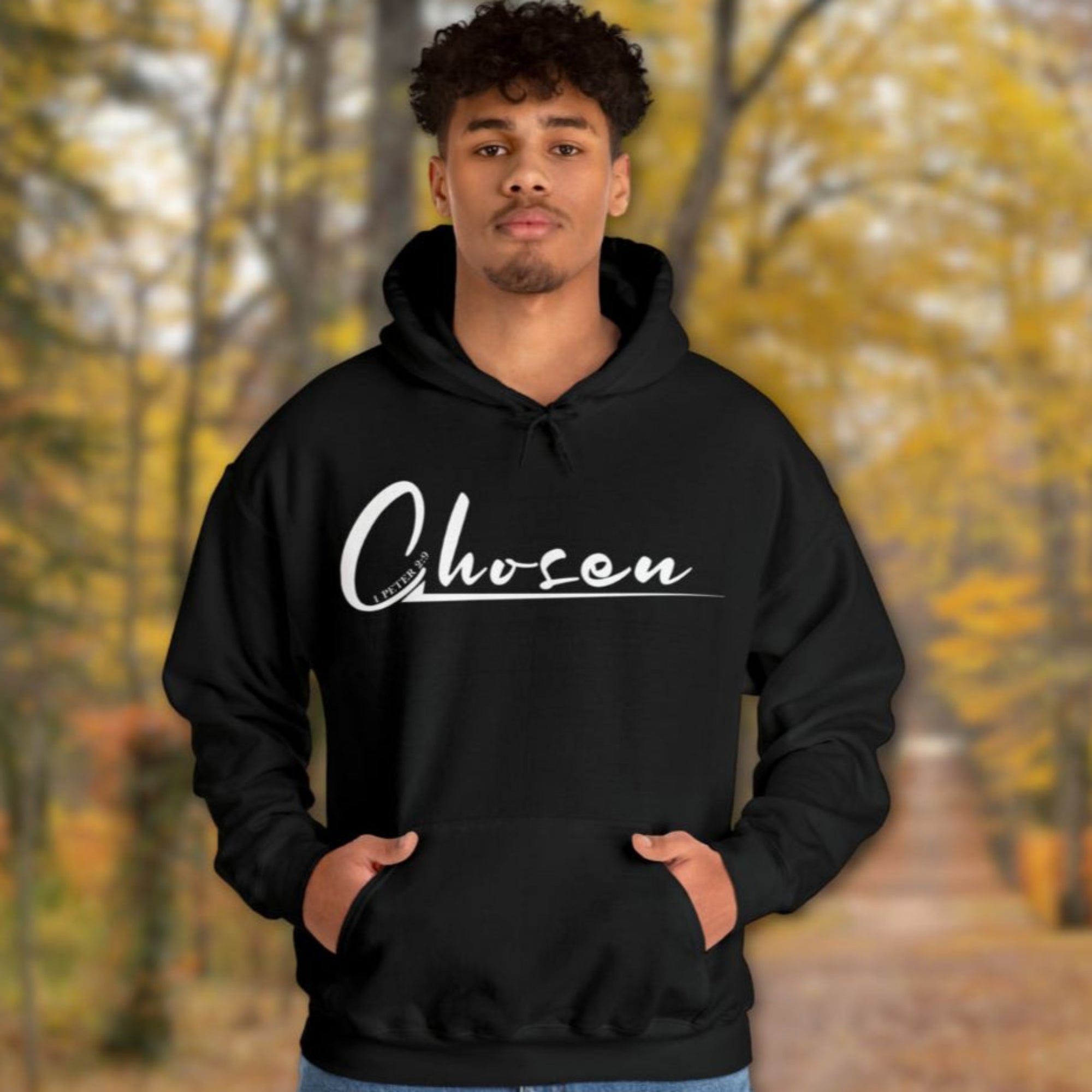 Chosen Men's Heavy Blend™ Hoodie - Jesus Passion Apparel