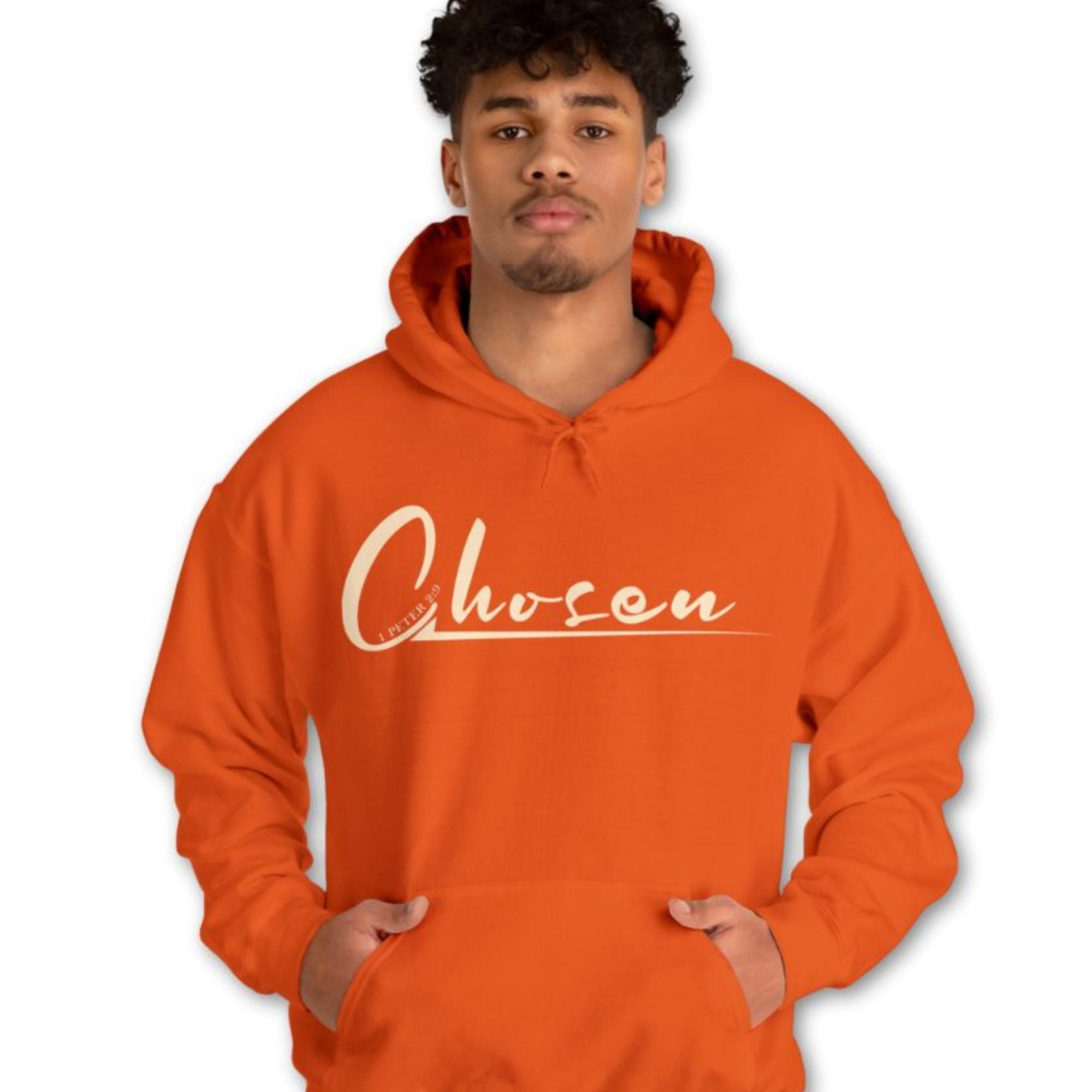 Chosen Men's Heavy Blend™ Hoodie - Jesus Passion Apparel