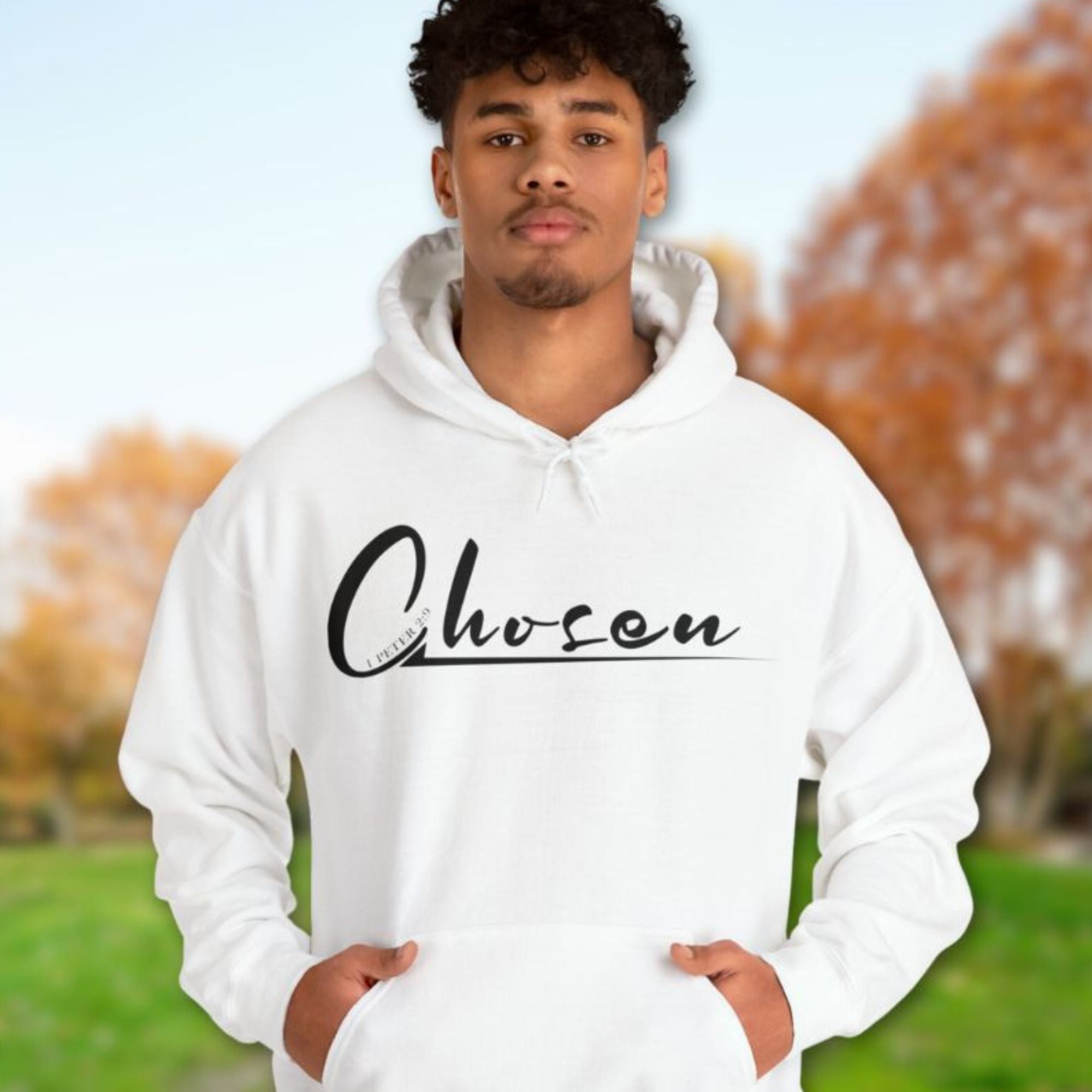 Chosen Men's Heavy Blend™ Hoodie - Jesus Passion Apparel