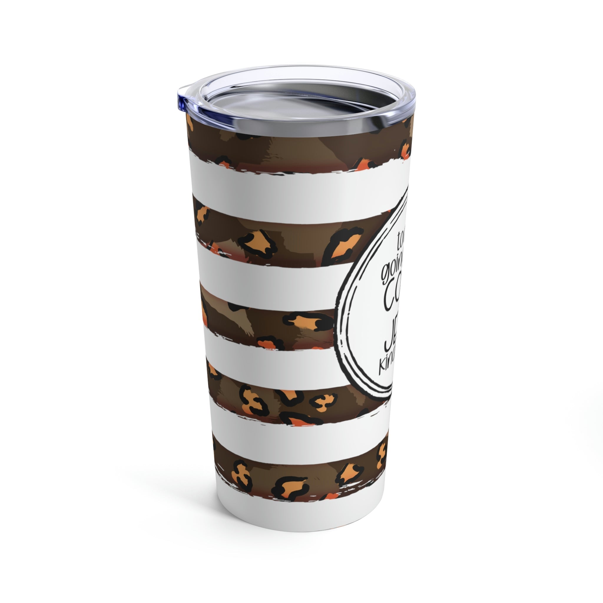 Coffee and Jesus Hot - Cold Tumbler 20 oz with Sip Lid - Jesus Passion Apparel