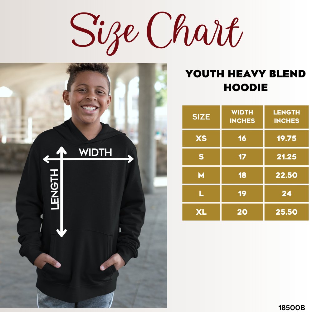 Faith Can Move Mountains Youth Hoodie - Jesus Passion Apparel