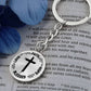 Faith Hope Bless Loved Inspirational Keychain - Jesus Passion Apparel