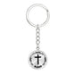 Faith Hope Bless Loved Inspirational Keychain - Jesus Passion Apparel