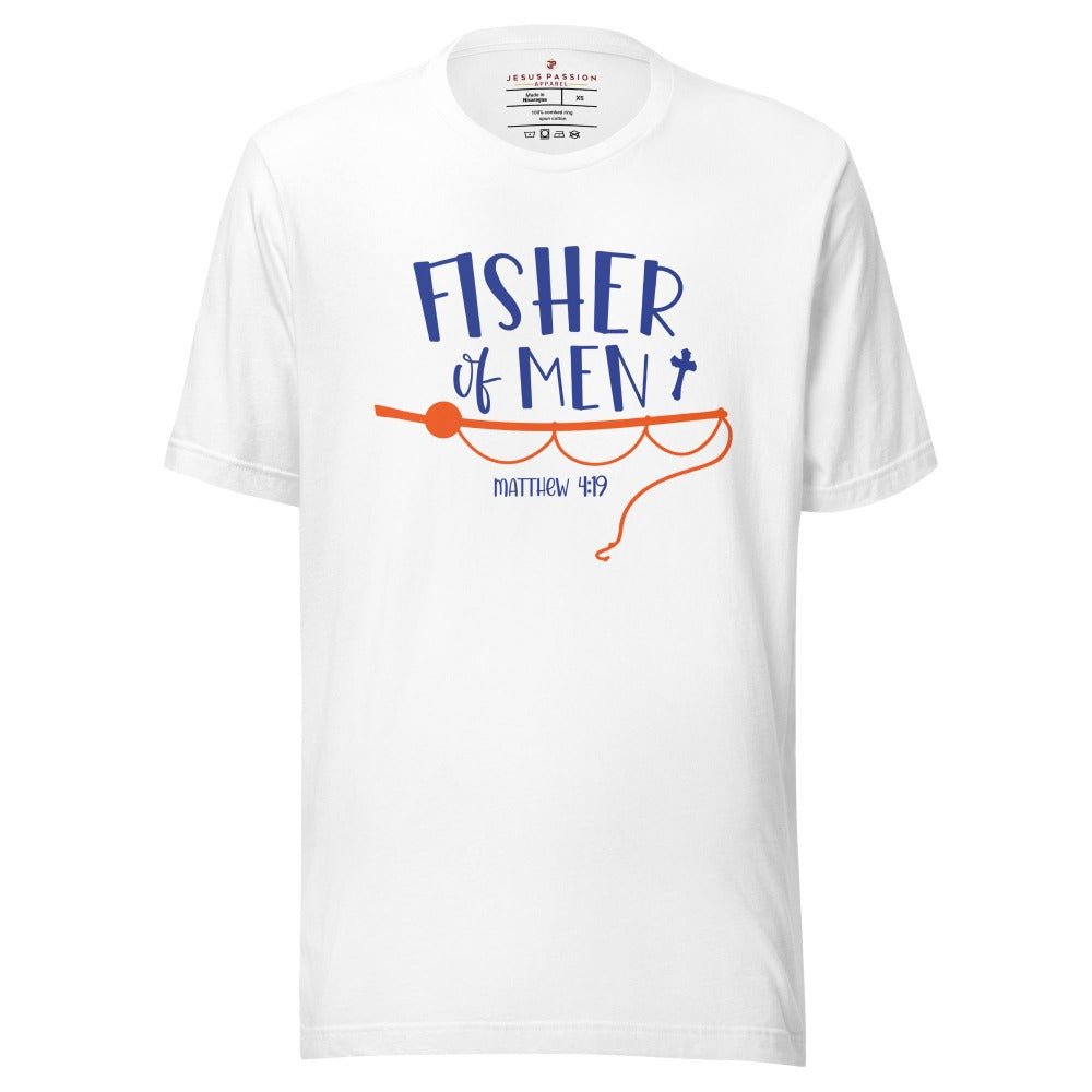 Fisher of Men Jersey Short Sleeve T-Shirt - Jesus Passion Apparel