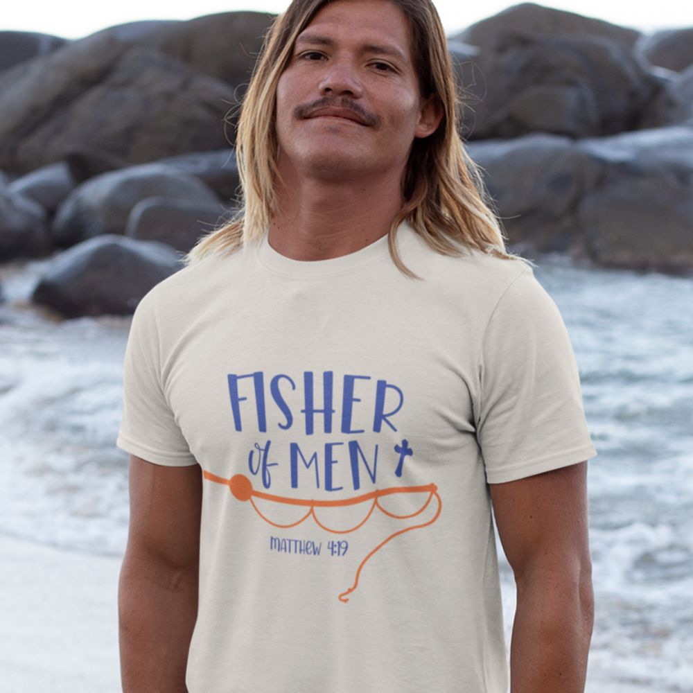 Fisher of Men Jersey Short Sleeve T-Shirt - Jesus Passion Apparel